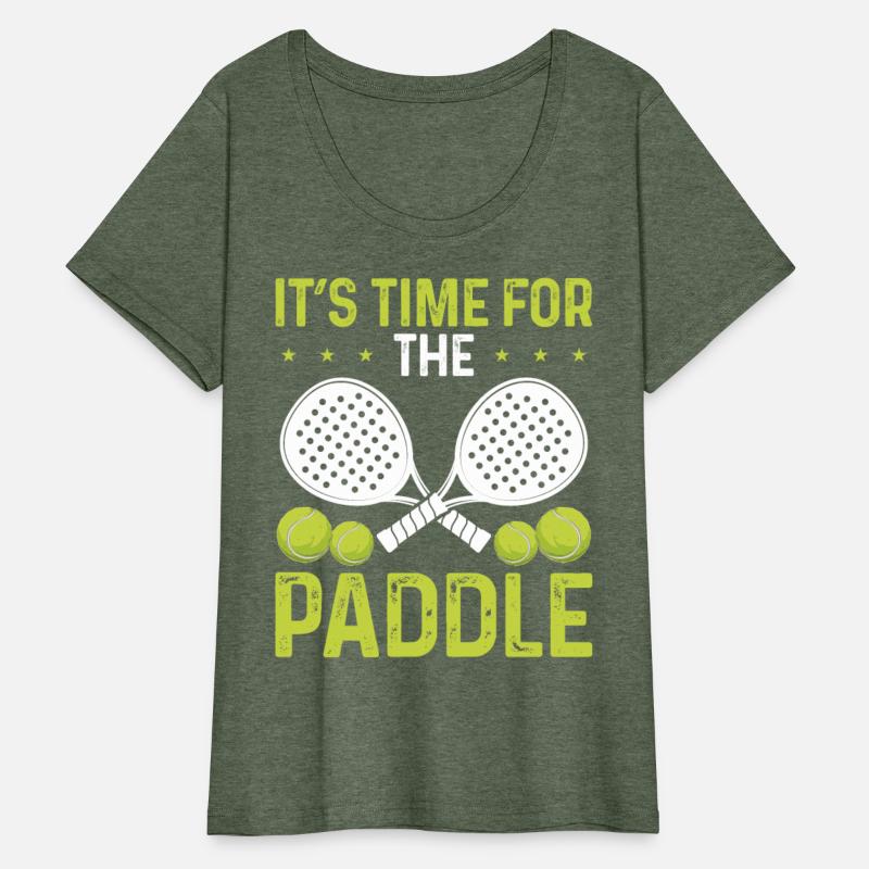Paddle Tennis Player Its time for the Paddle