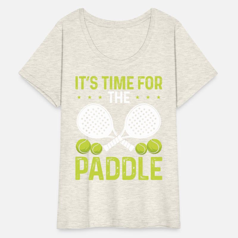 Paddle Tennis Player Its time for the Paddle