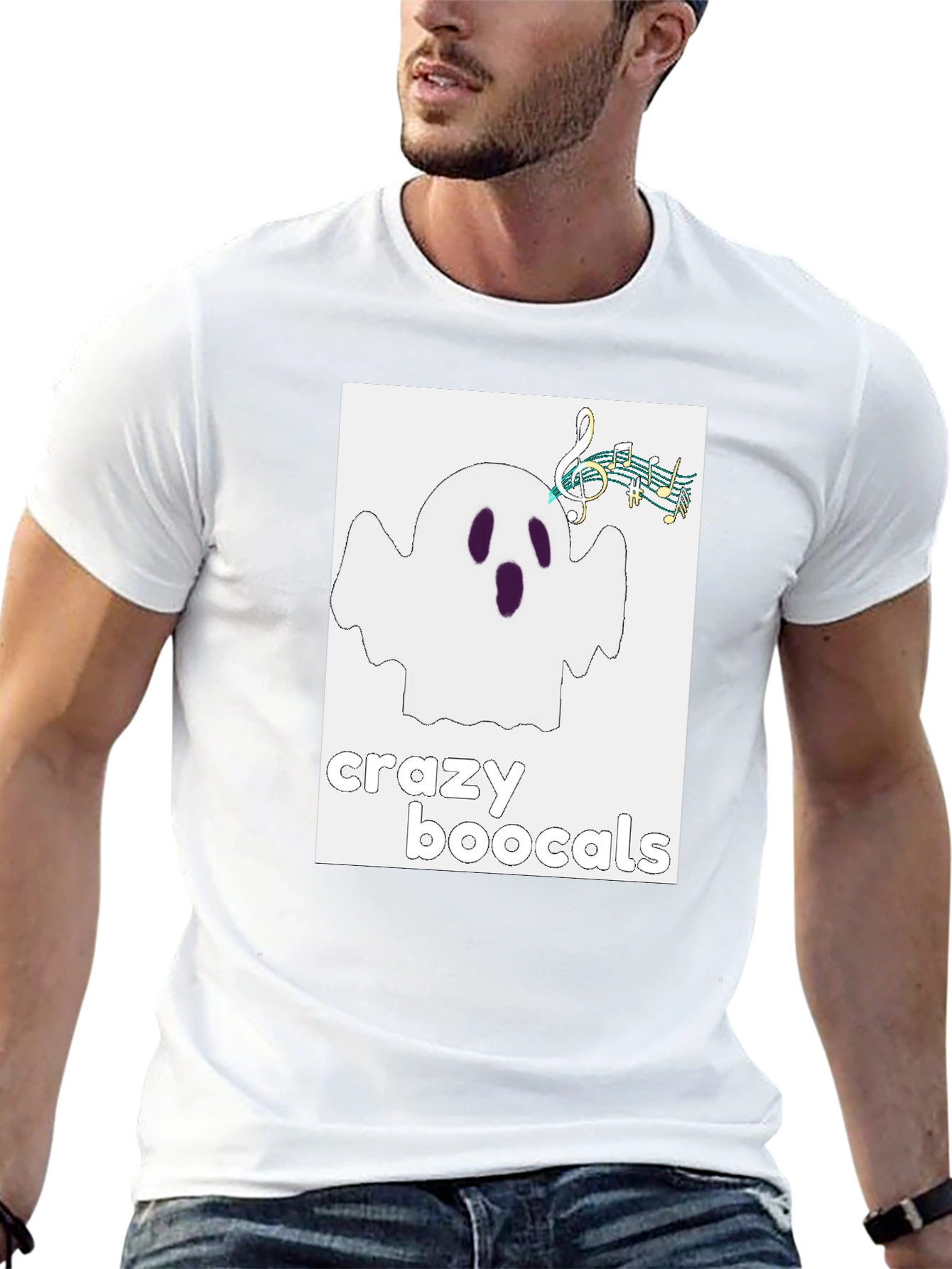 Crazy Boocals Ghost T-Shirt