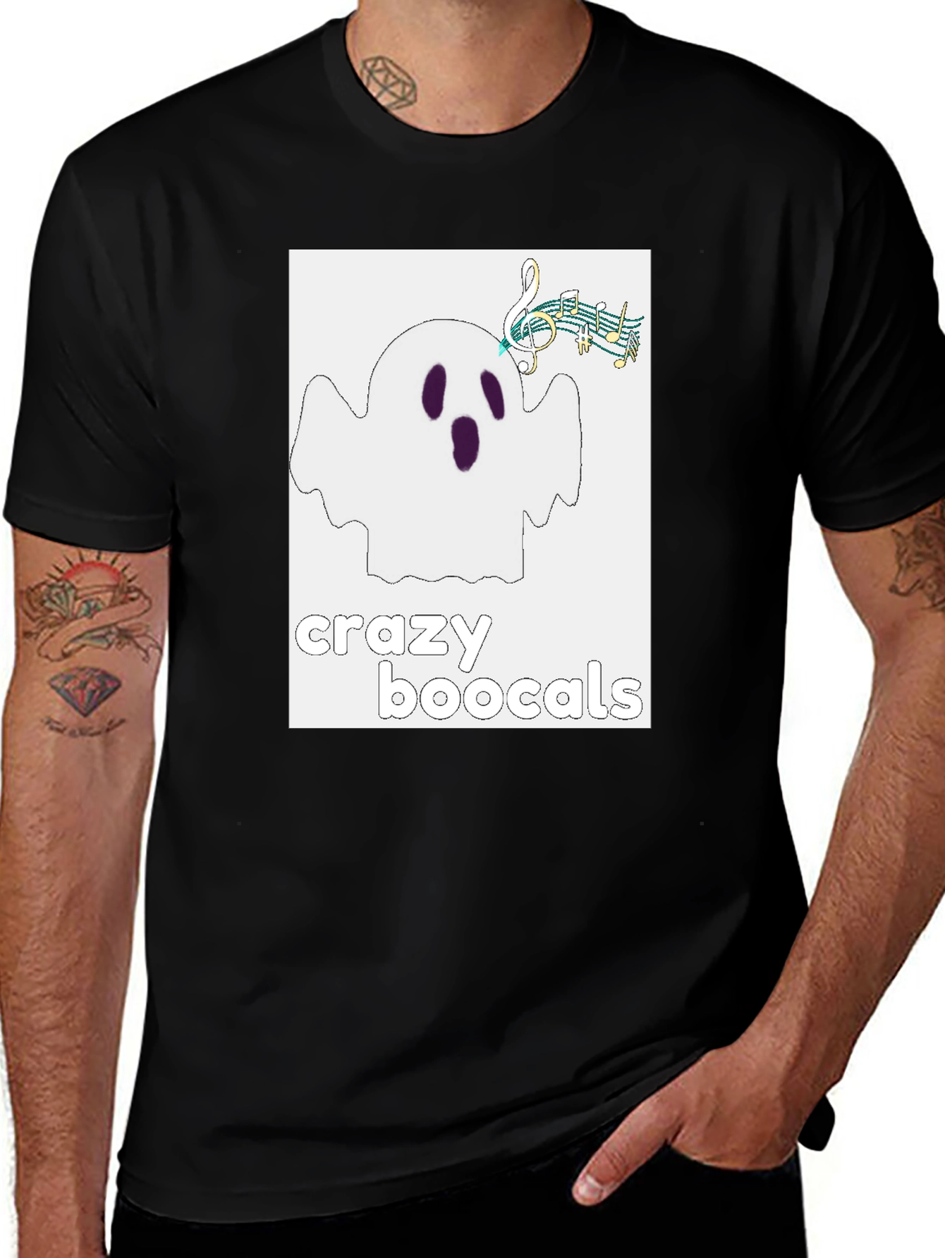 Crazy Boocals Ghost T-Shirt