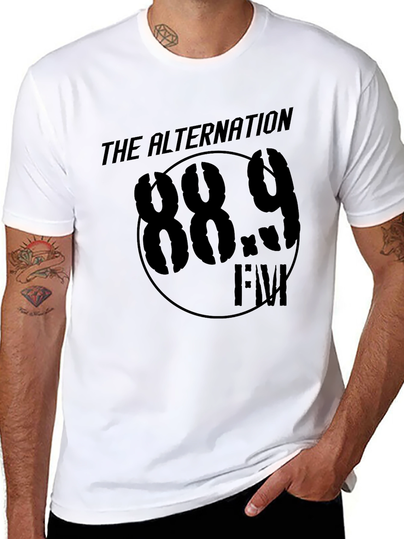 The Alternation 88.9 FM Black T-Shirt