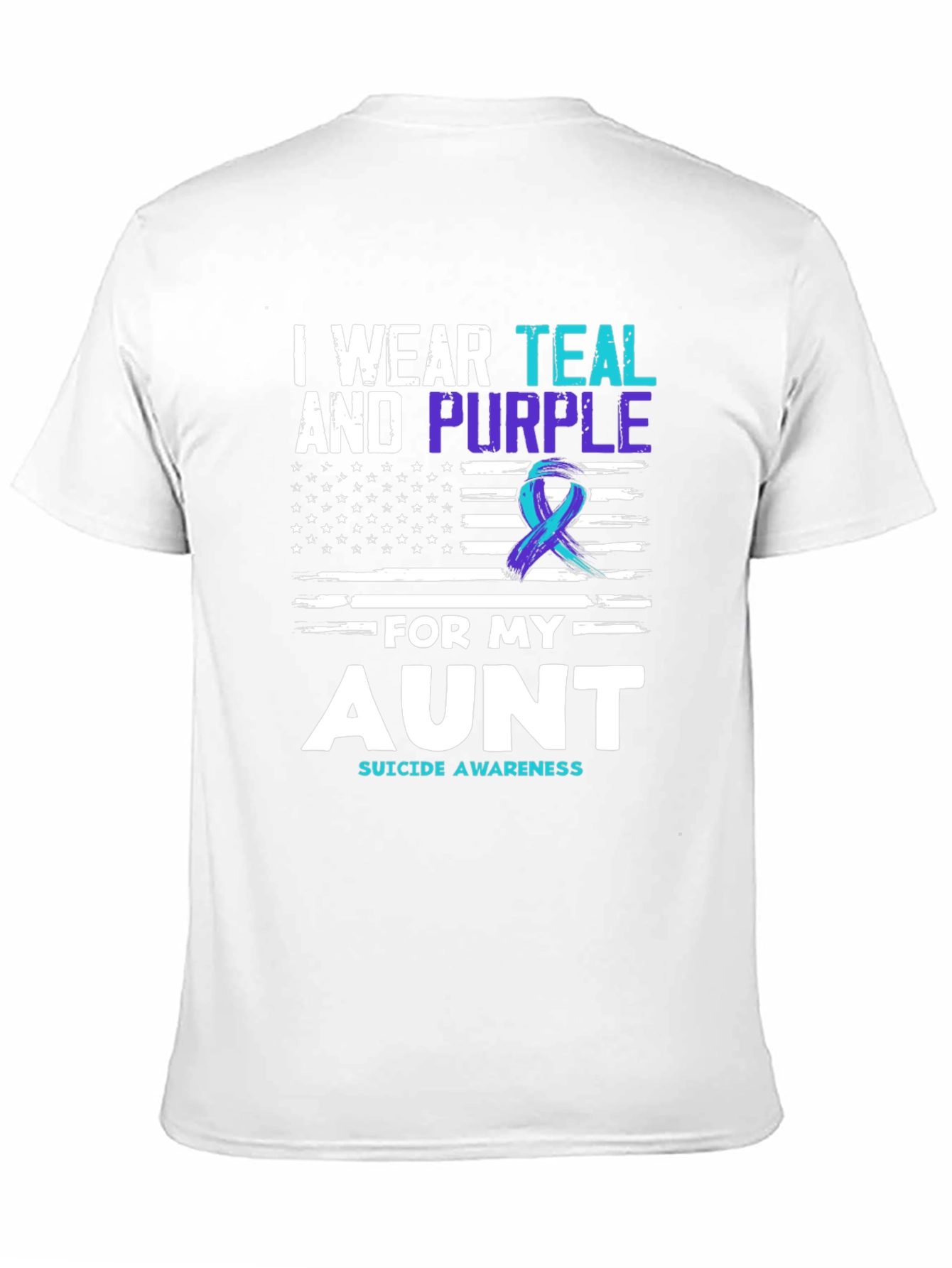 Teal & Purple Suicide Awareness T-Shirt