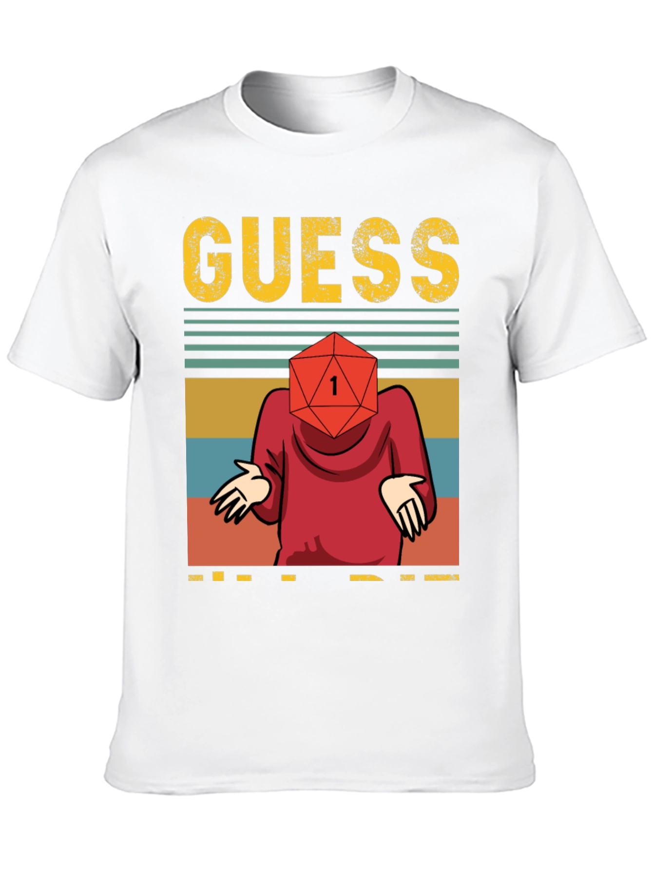 Guess D20 T-Shirt - Roll for Insightful Style