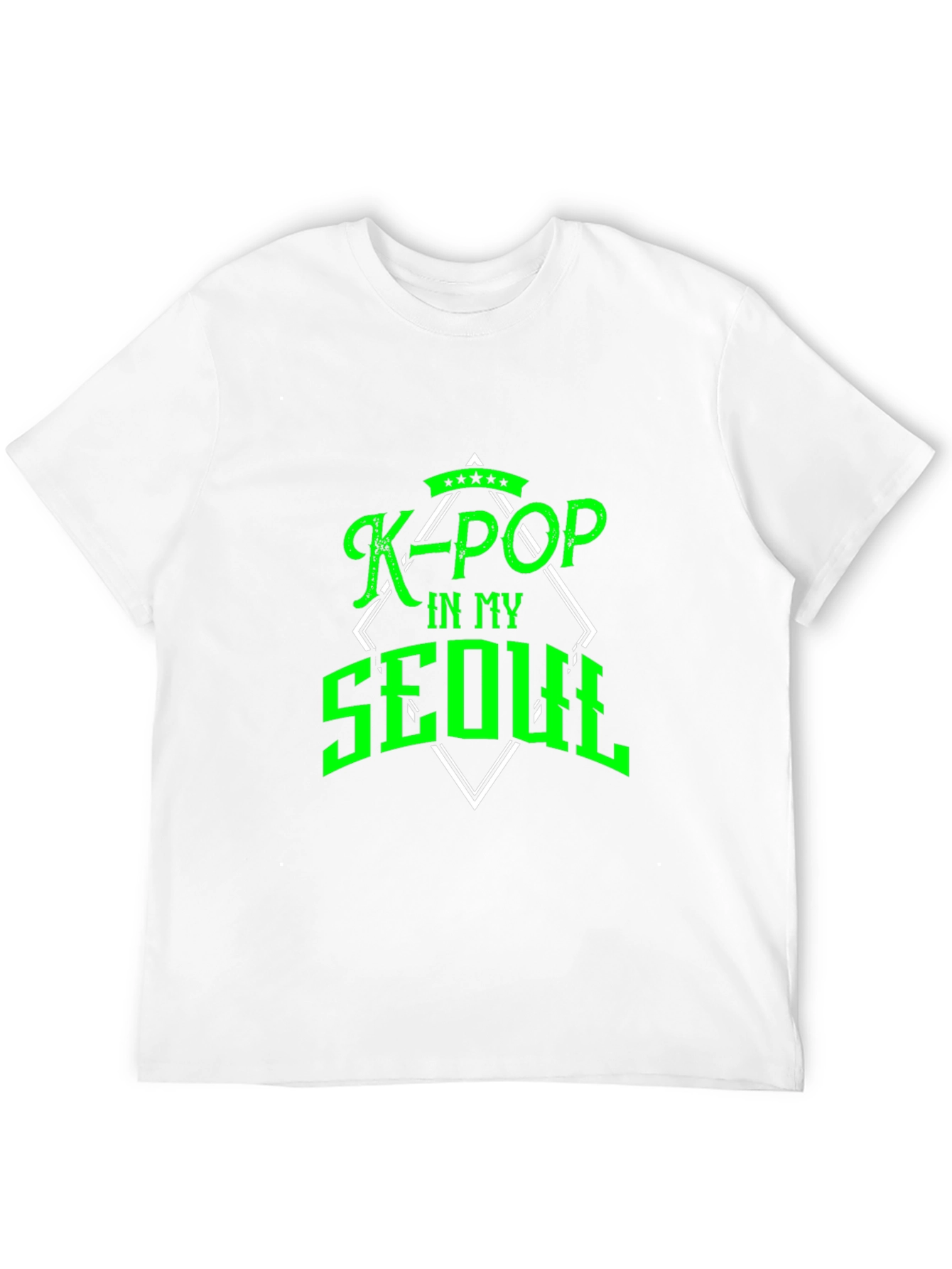 K-POP In My Seoul Black T-Shirt