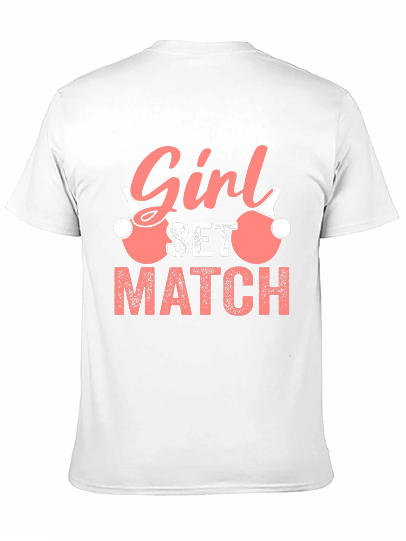 Girl Set Match T-Shirt - Ping Pong Volleyball Tee