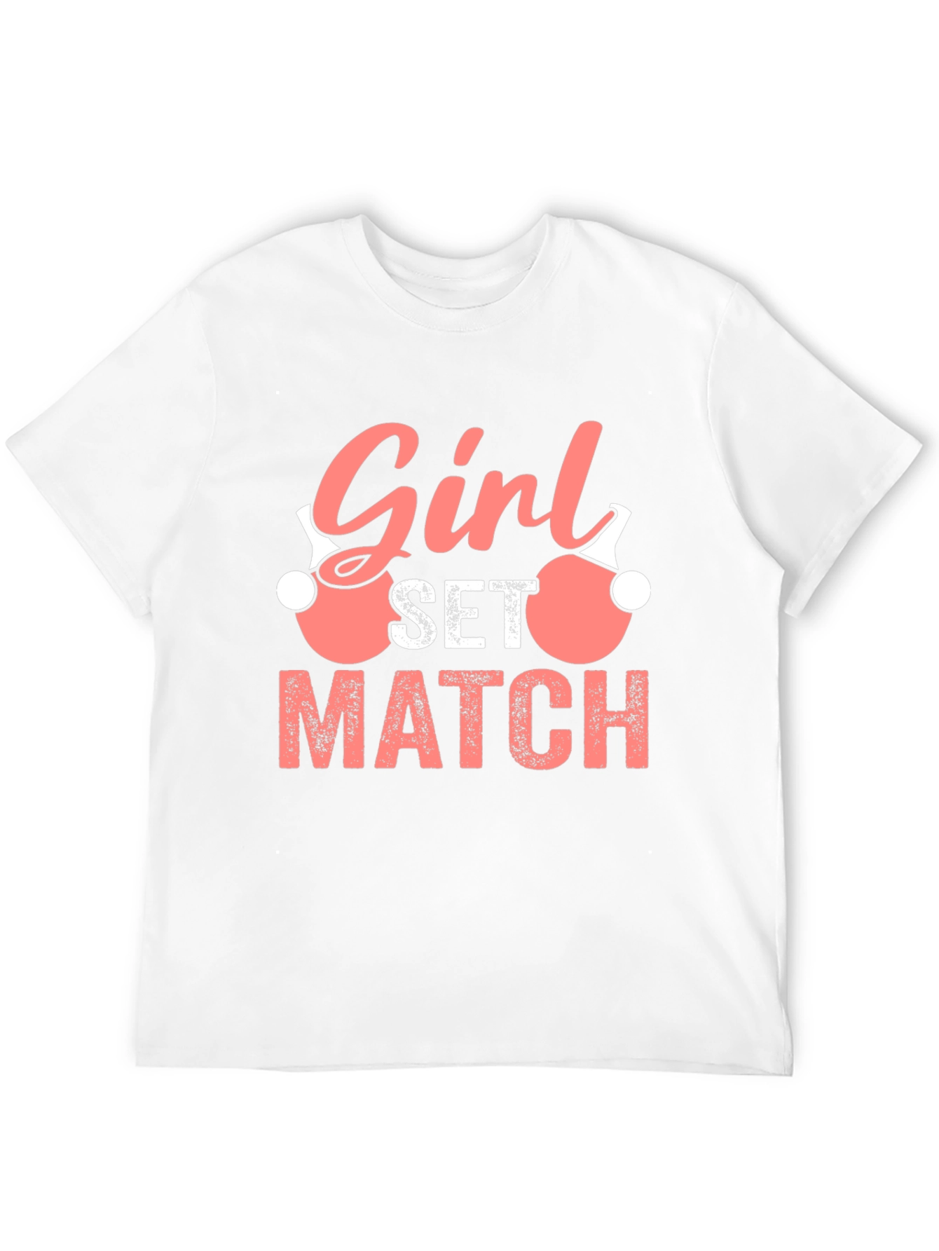 Girl Set Match T-Shirt - Ping Pong Volleyball Tee
