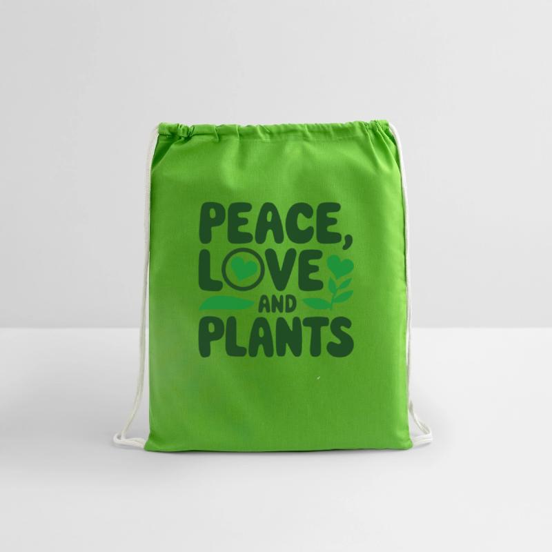 Peace Love & Plants - Funny Garden Gift Idea