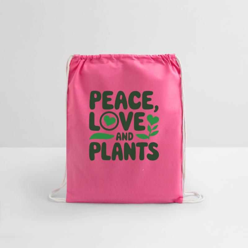 Peace Love & Plants - Funny Garden Gift Idea
