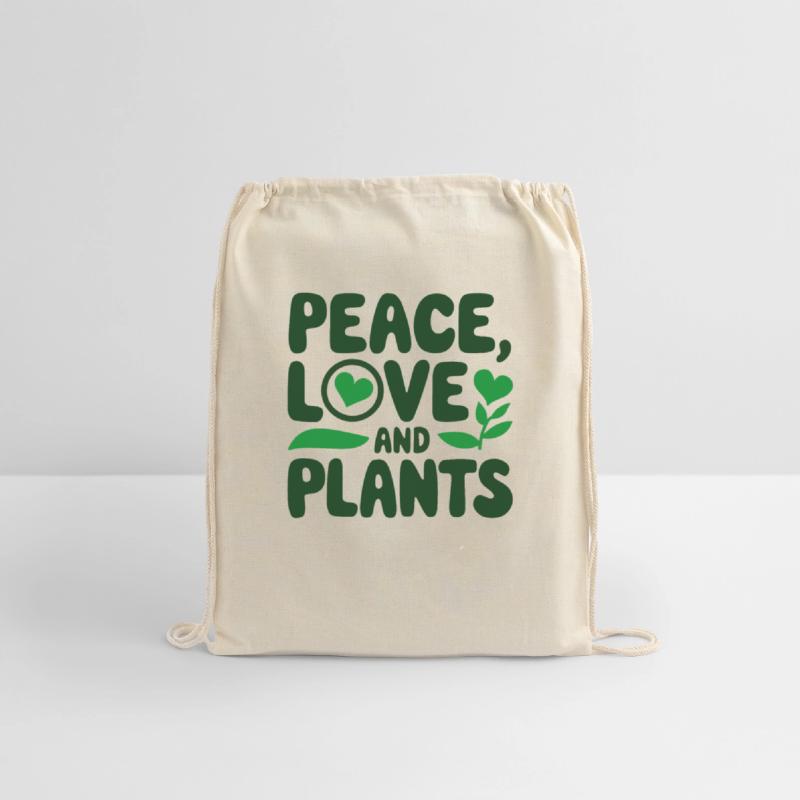 Peace Love & Plants - Funny Garden Gift Idea