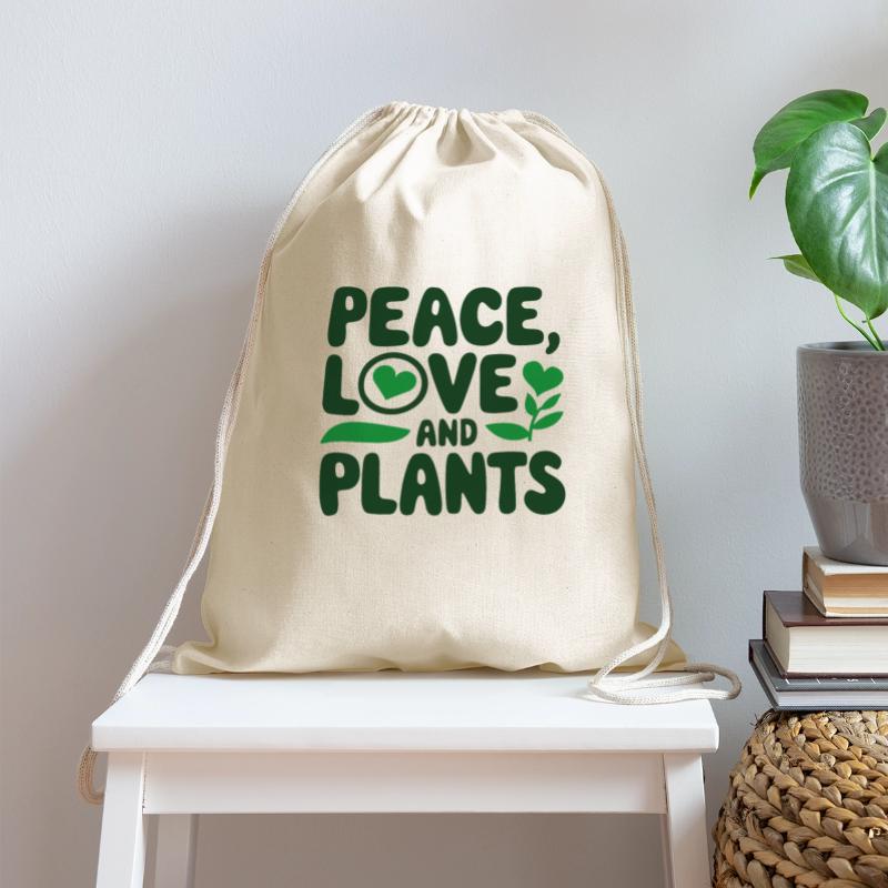 Peace Love & Plants - Funny Garden Gift Idea