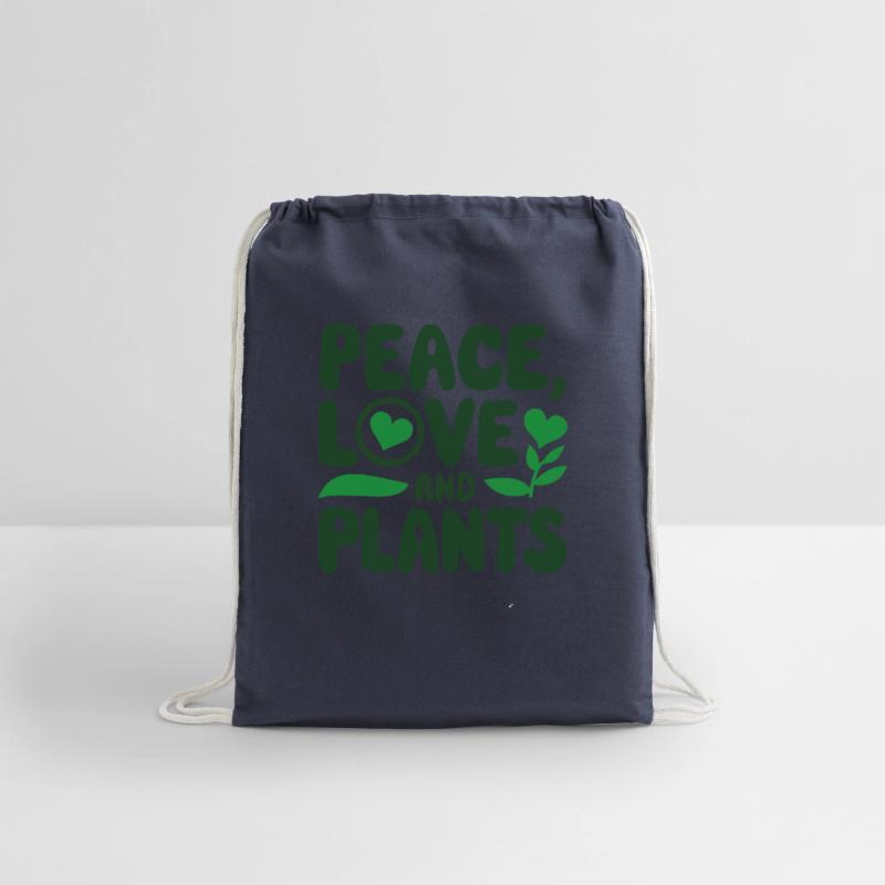 Peace Love & Plants - Funny Garden Gift Idea