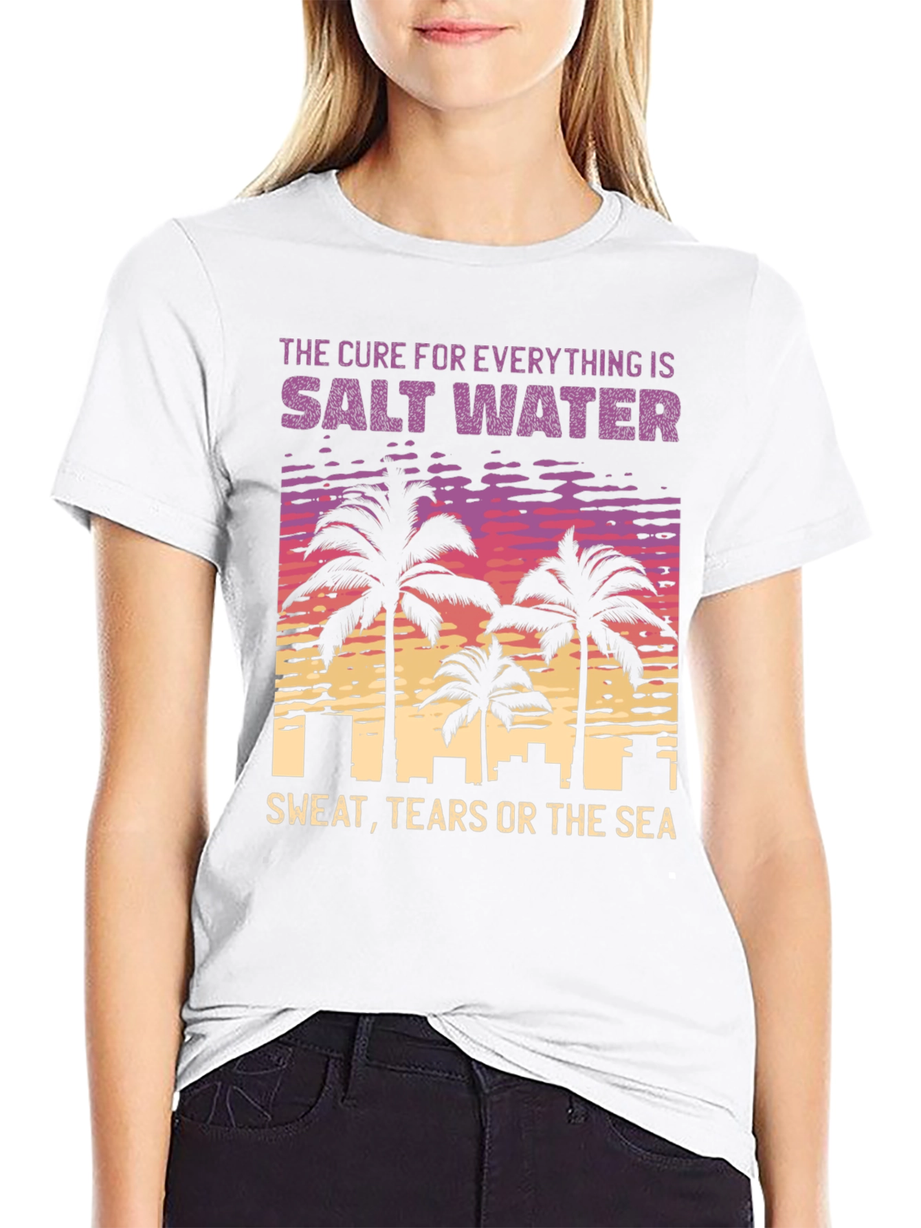 Salt Water Cure T-Shirt - Beach Lover Tee