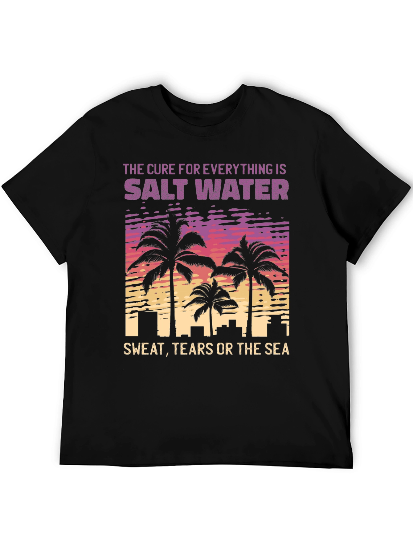 Salt Water Cure T-Shirt - Beach Lover Tee