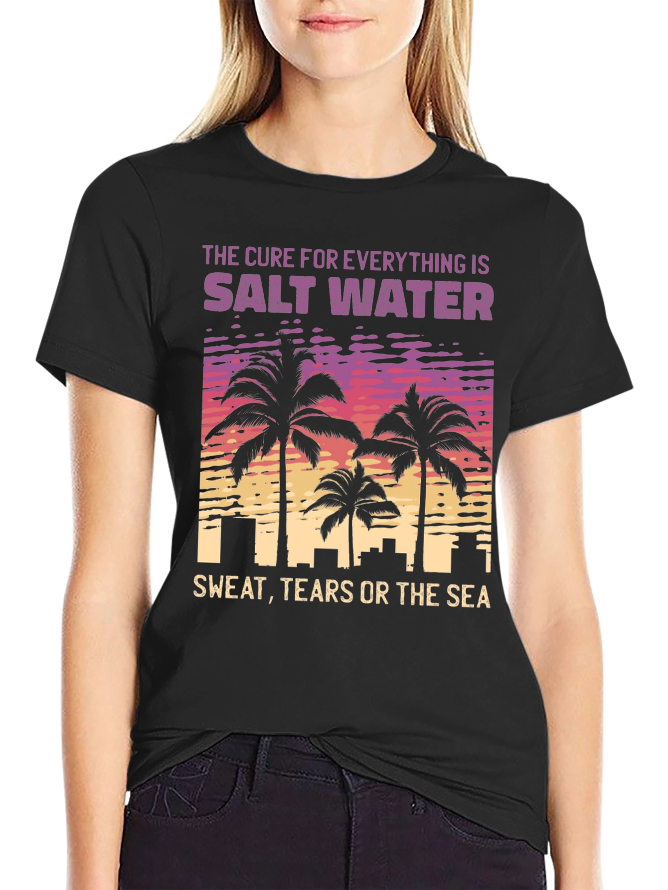 Salt Water Cure T-Shirt - Beach Lover Tee