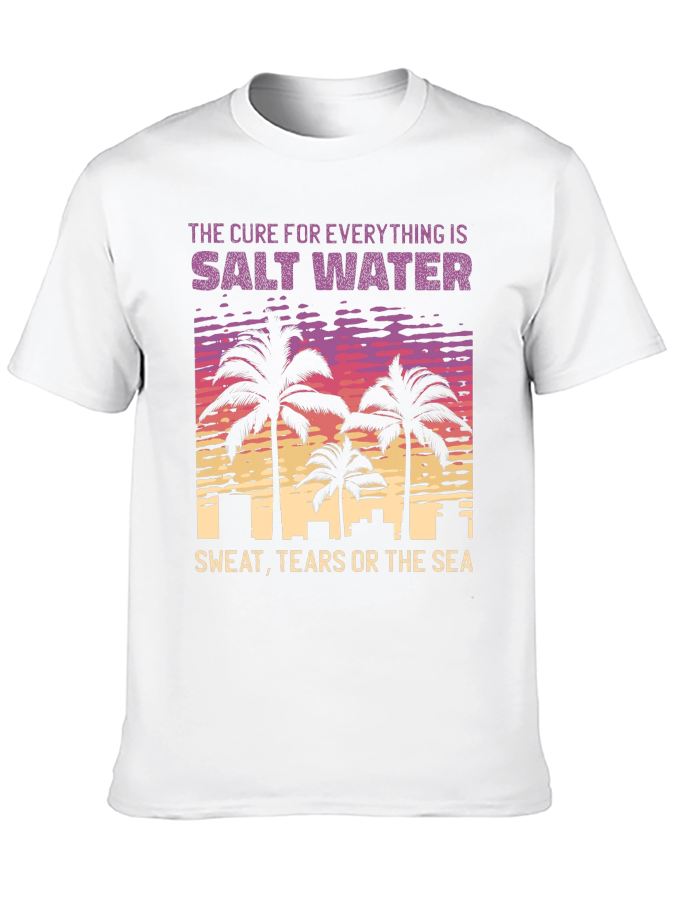 Salt Water Cure T-Shirt - Beach Lover Tee