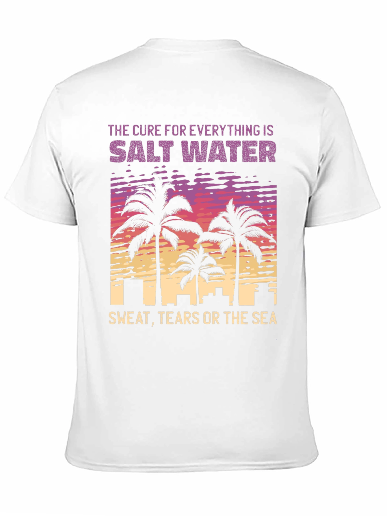 Salt Water Cure T-Shirt - Beach Lover Tee