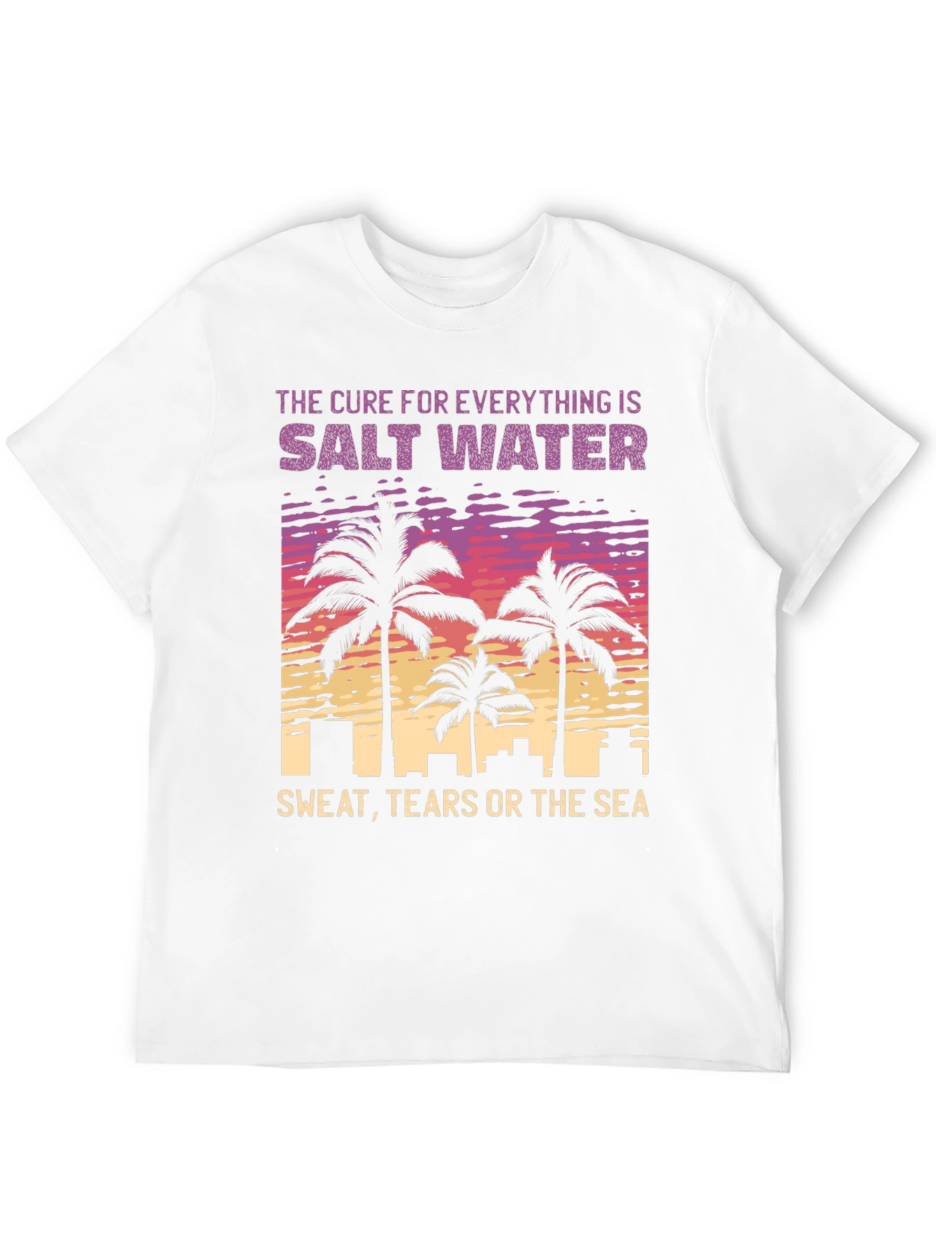 Salt Water Cure T-Shirt - Beach Lover Tee