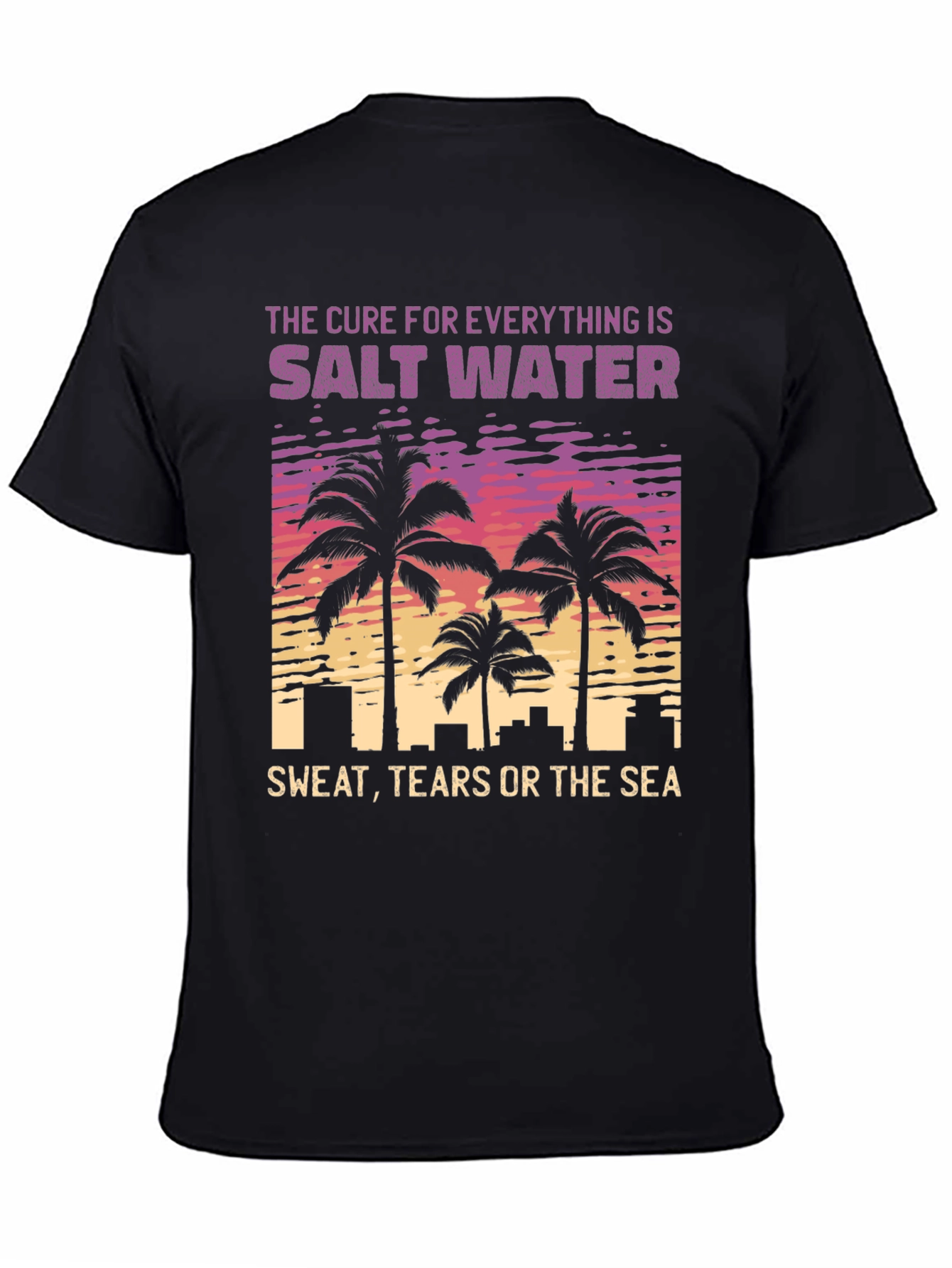 Salt Water Cure T-Shirt - Beach Lover Tee