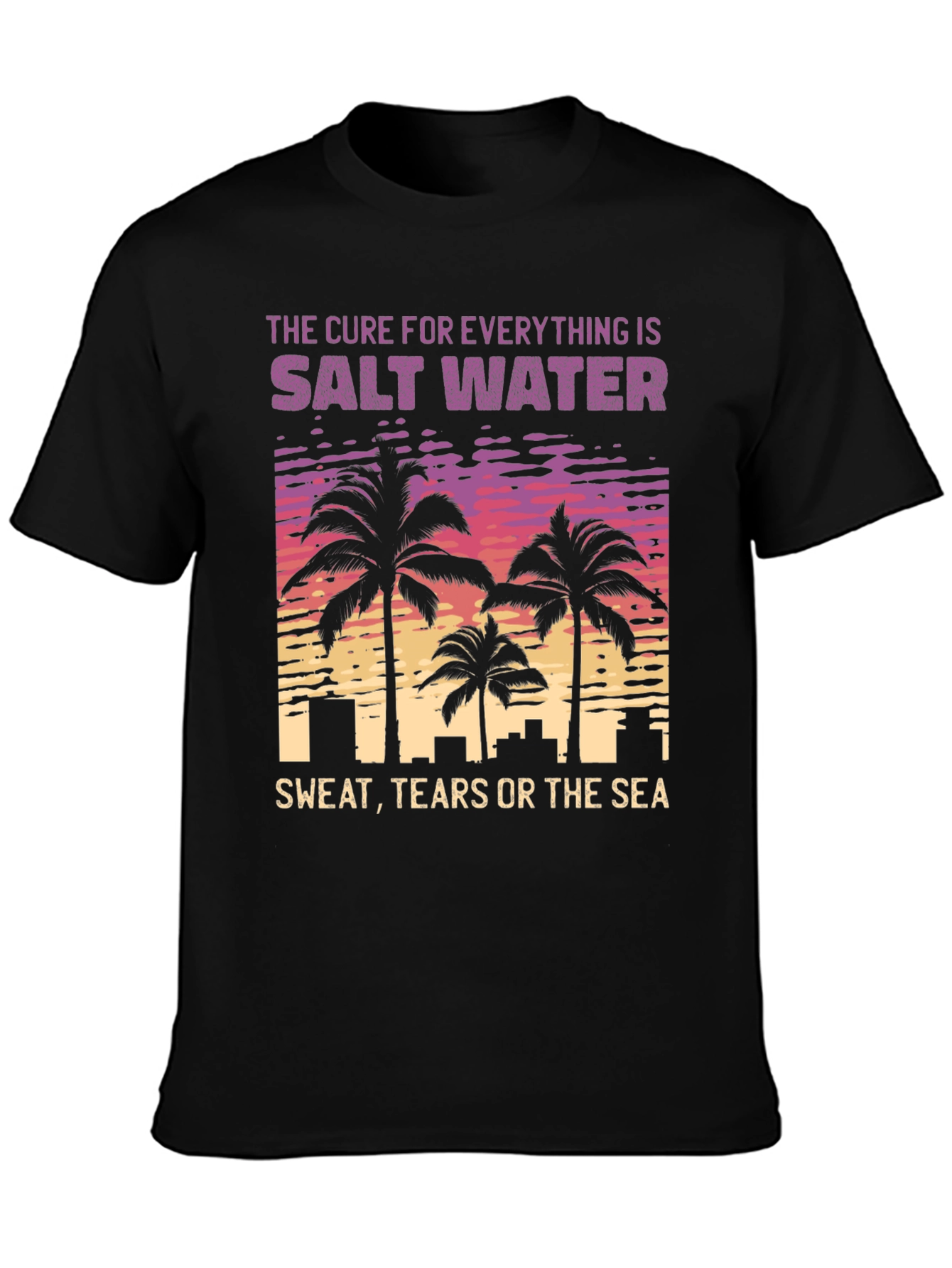 Salt Water Cure T-Shirt - Beach Lover Tee