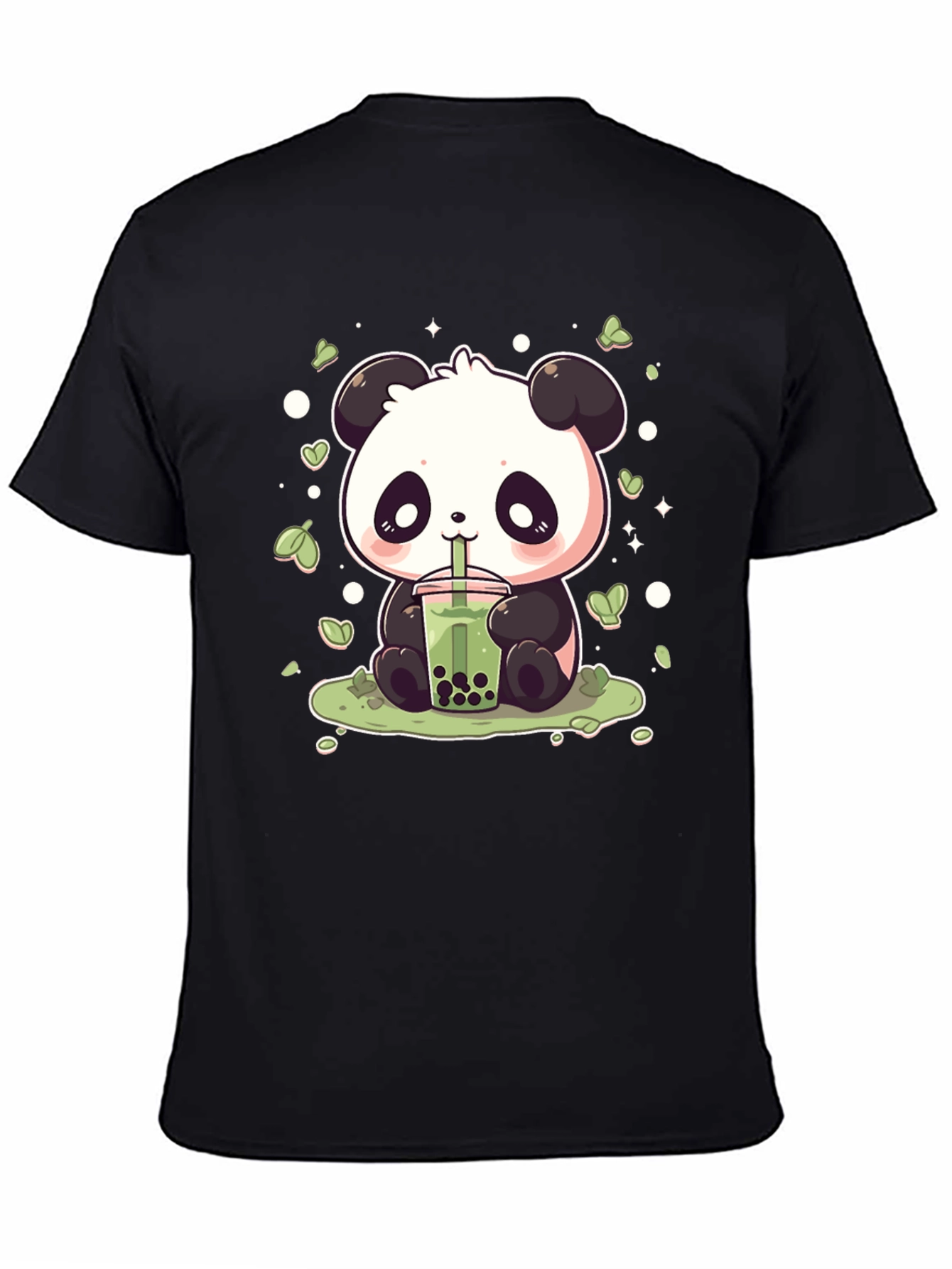 Cute Panda Bubble Tea Graphic Tee