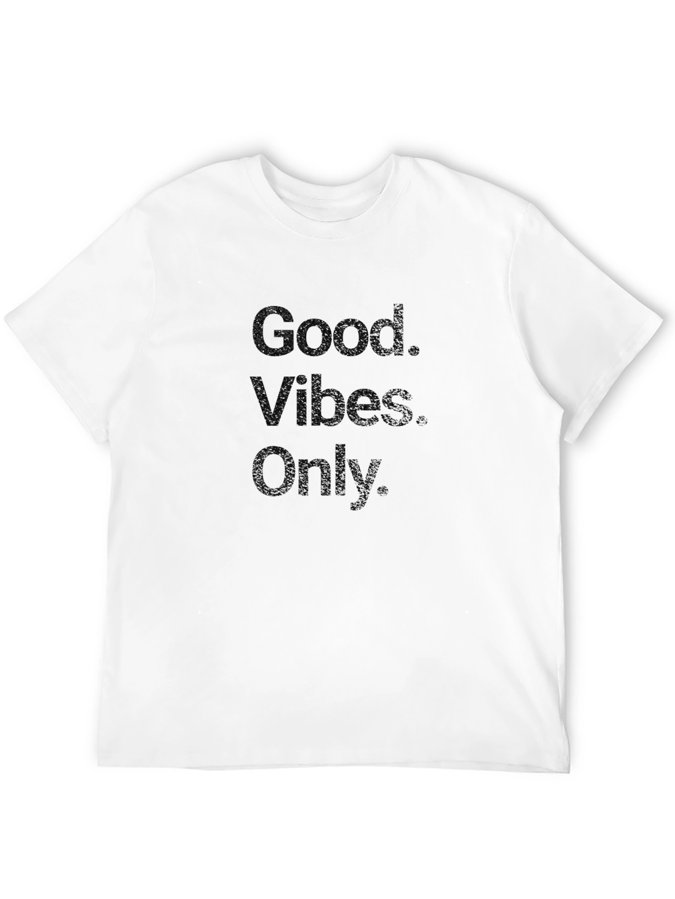 Good Vibes Only Graphic Tee - Black