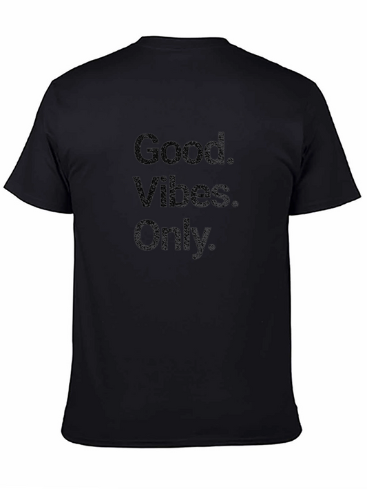 Good Vibes Only Graphic Tee - Black