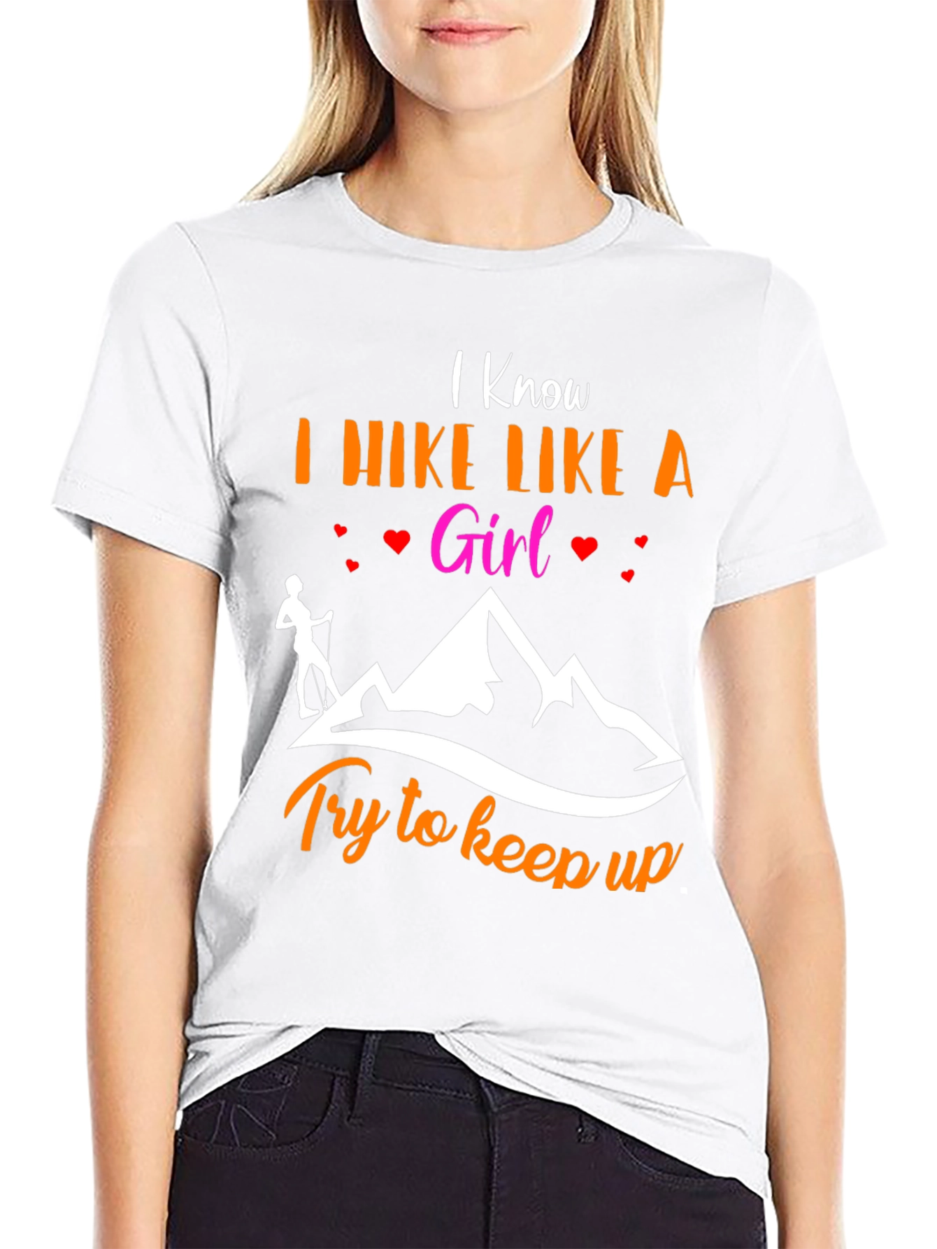I Hike Like A Girl T-Shirt