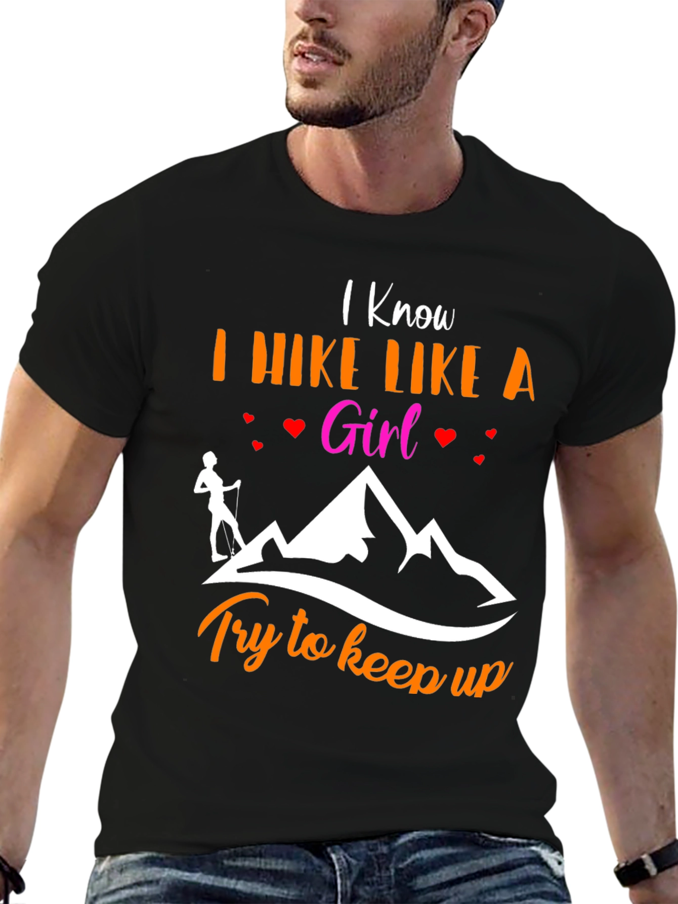I Hike Like A Girl T-Shirt