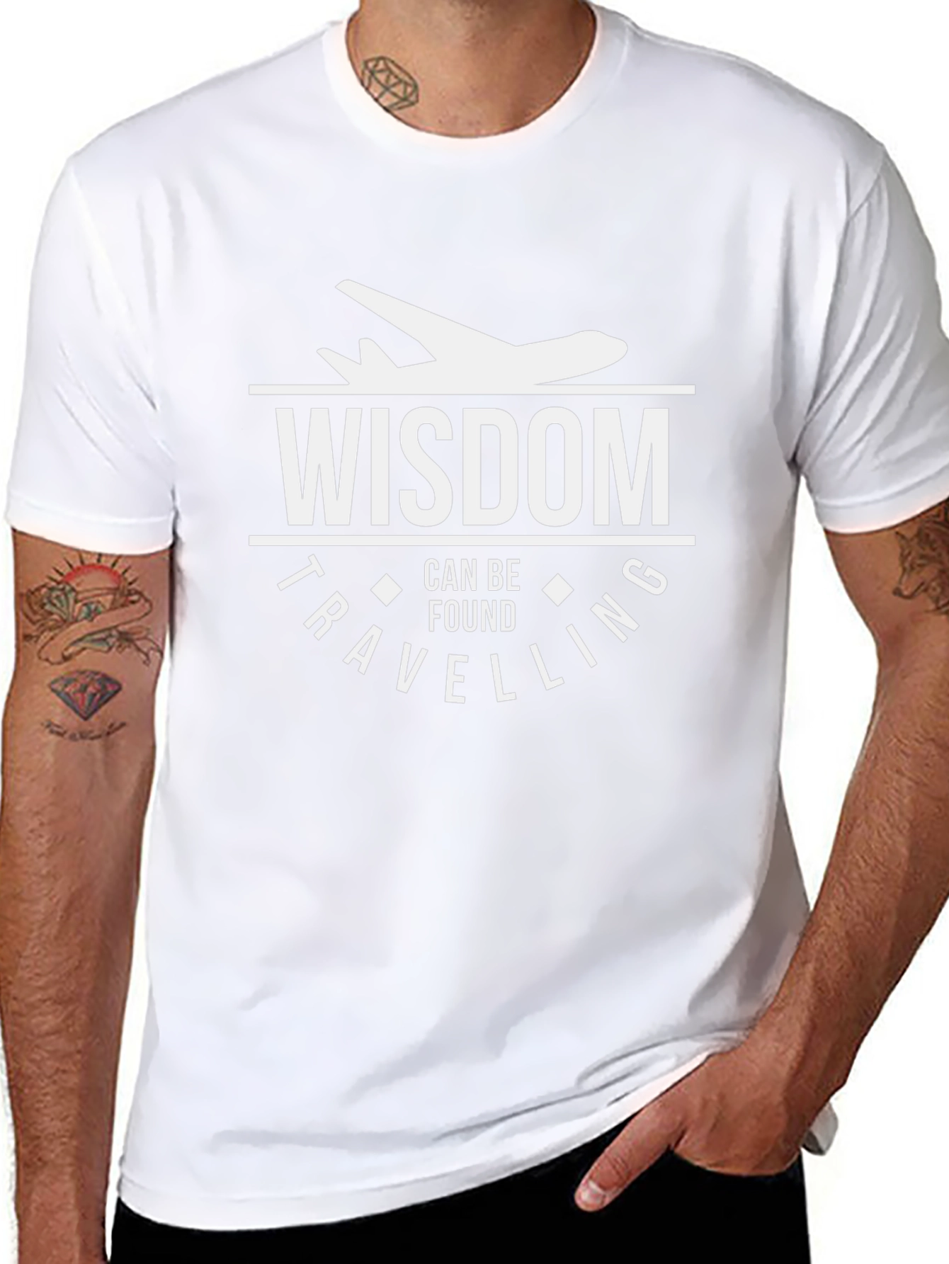 Wisdom Found Travelling Graphic Tee