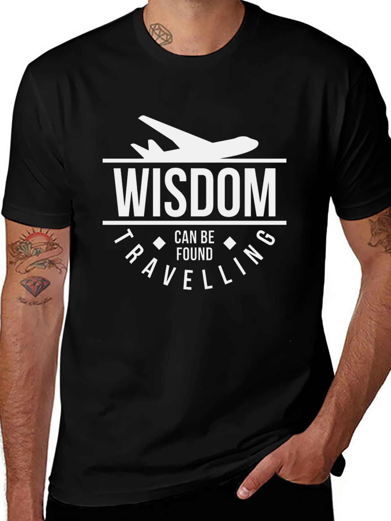 Wisdom Found Travelling Graphic Tee