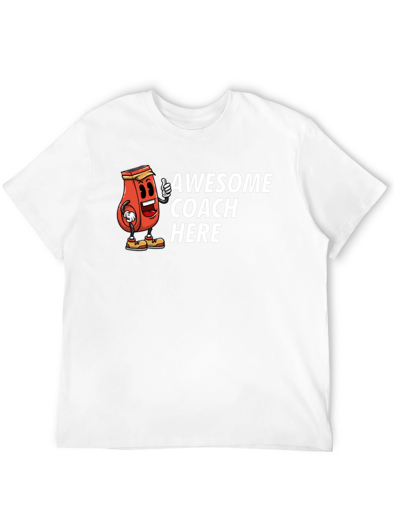 Awesome Coach Here Funny T-Shirt