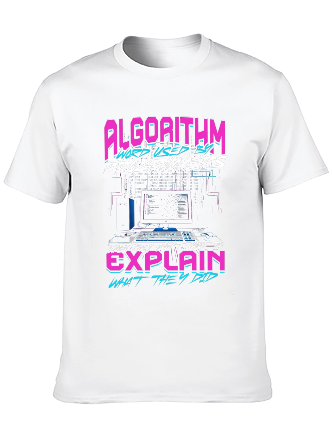Algorithm Programmer T-Shirt - Funny Coding Tee