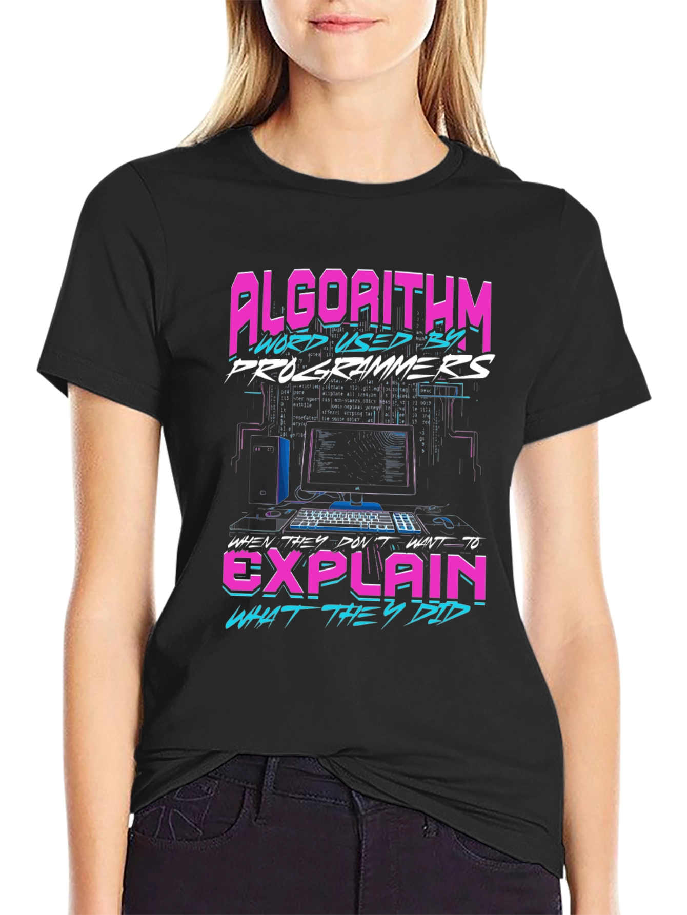 Algorithm Programmer T-Shirt - Funny Coding Tee