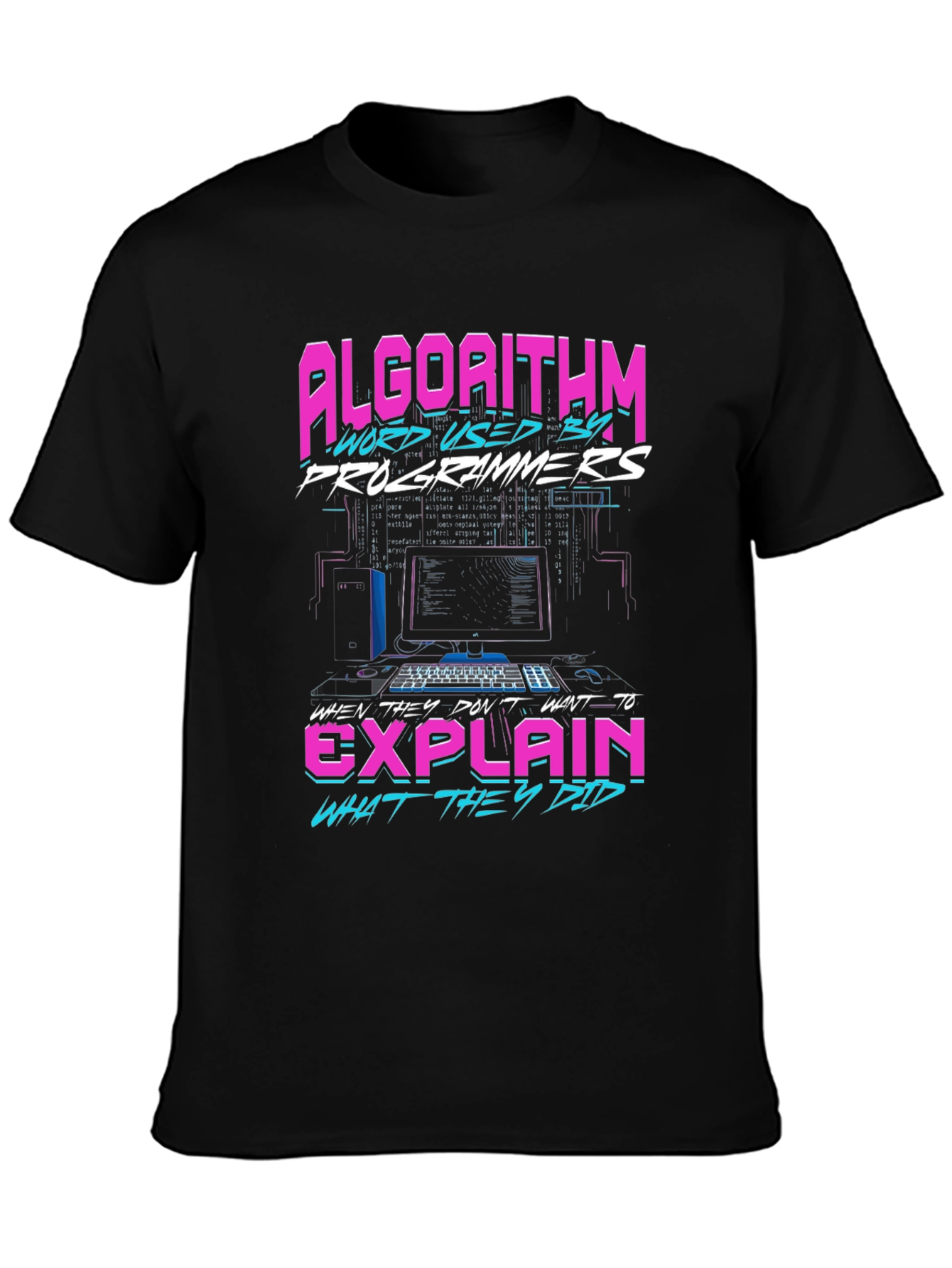 Algorithm Programmer T-Shirt - Funny Coding Tee