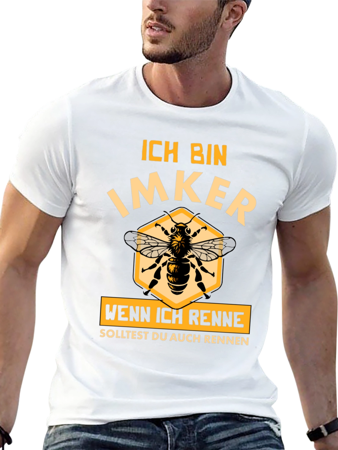 Ich Bin Imker T-Shirt - Beekeeper Humor Tee
