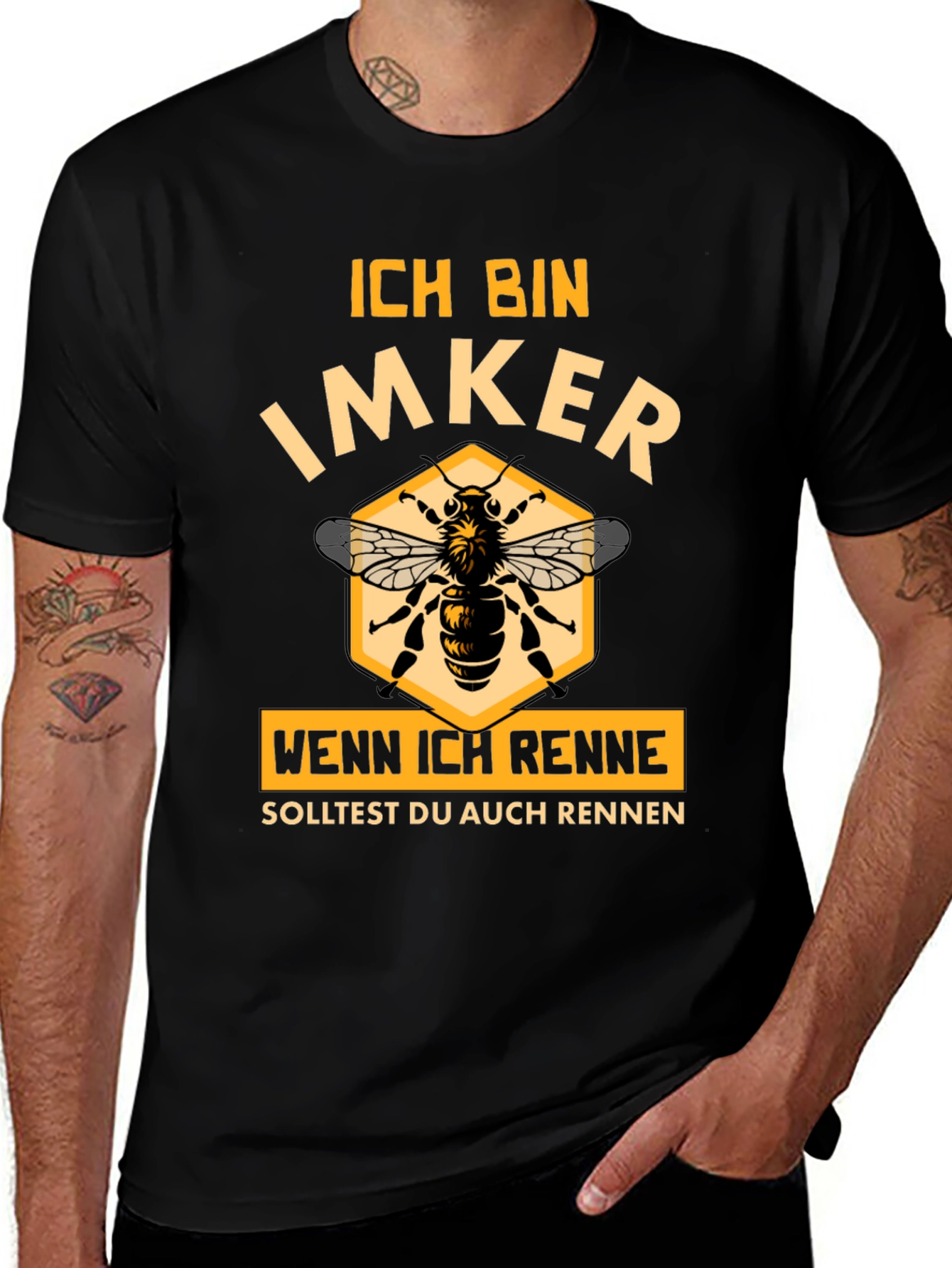 Ich Bin Imker T-Shirt - Beekeeper Humor Tee