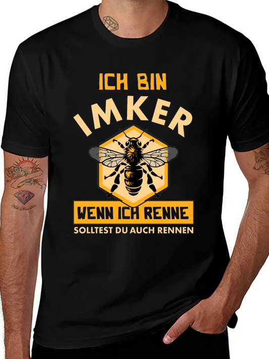 Ich Bin Imker T-Shirt - Beekeeper Humor Tee
