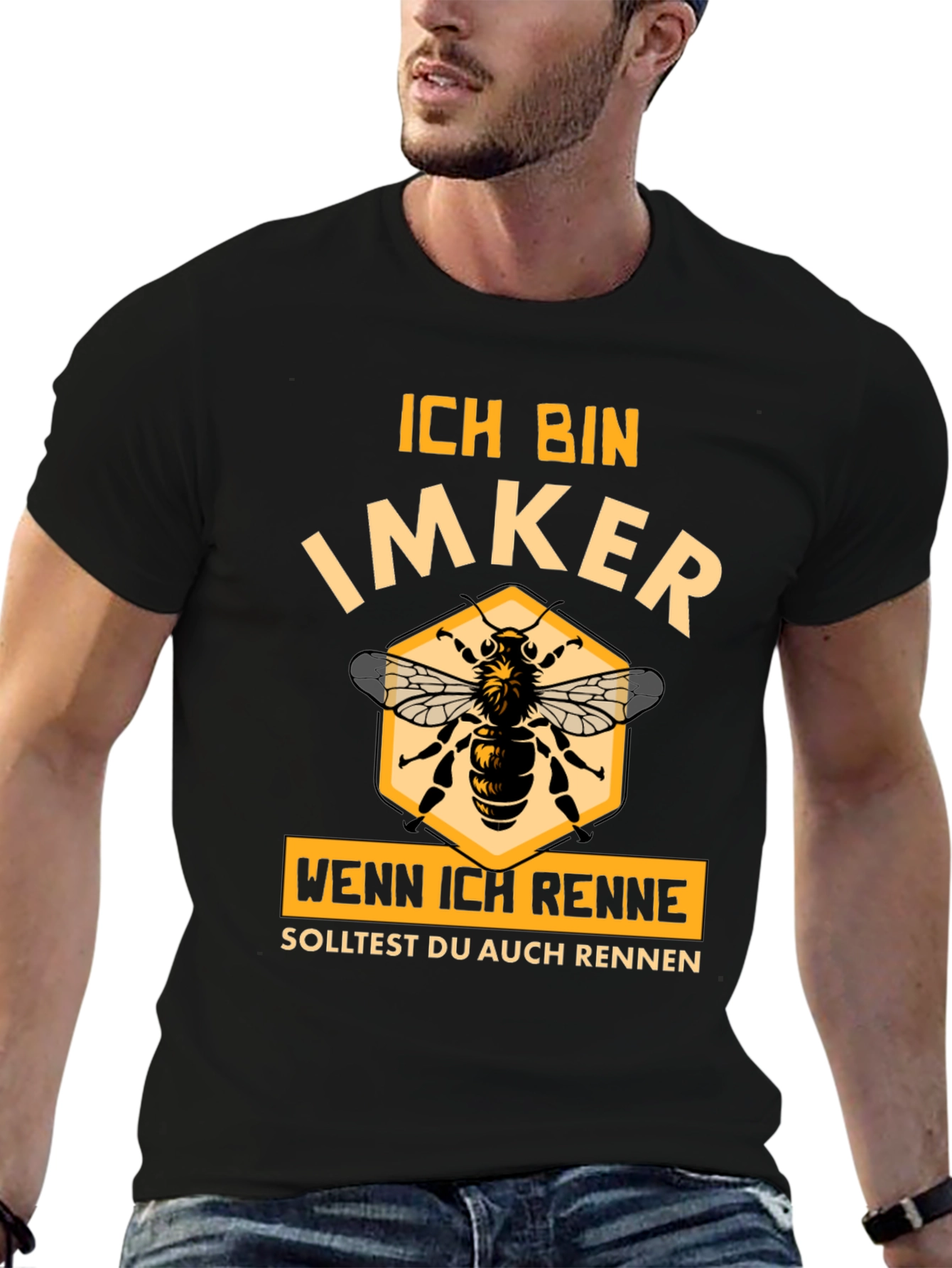 Ich Bin Imker T-Shirt - Beekeeper Humor Tee