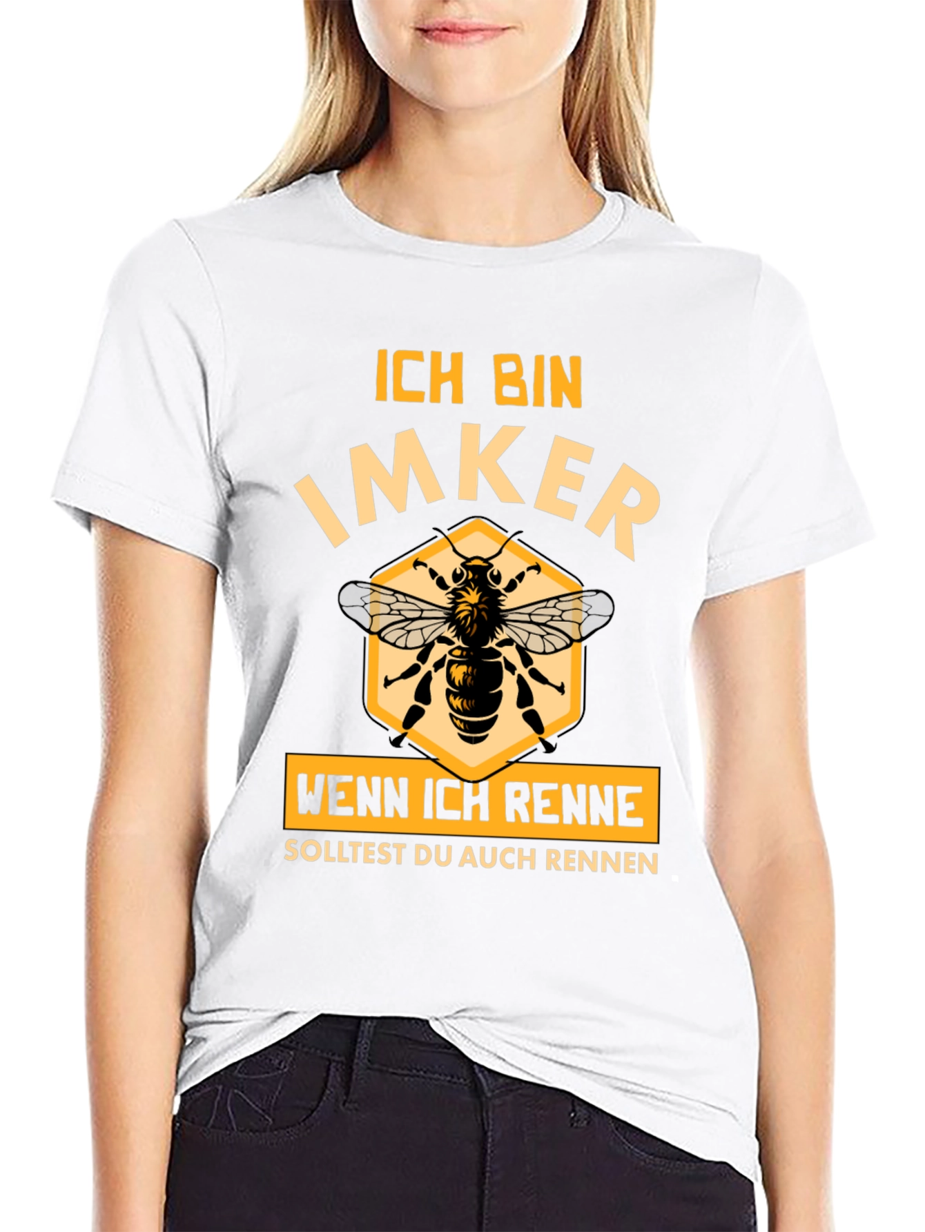 Ich Bin Imker T-Shirt - Beekeeper Humor Tee