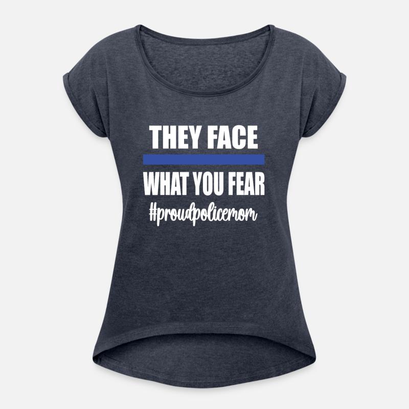 Police Mom Blue Line Cop Mother Police Officer Mom