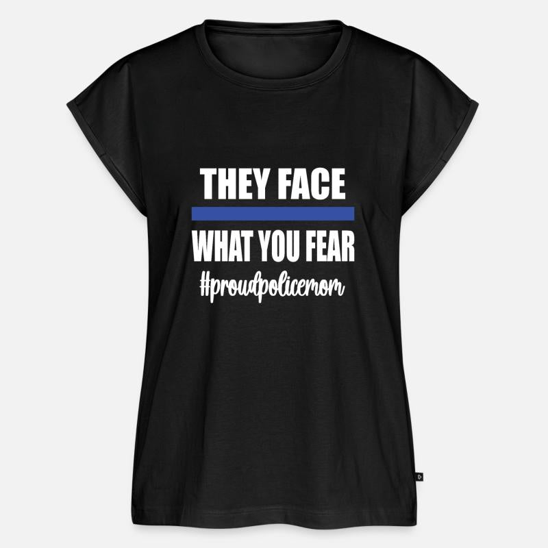 Police Mom Blue Line Cop Mother Police Officer Mom