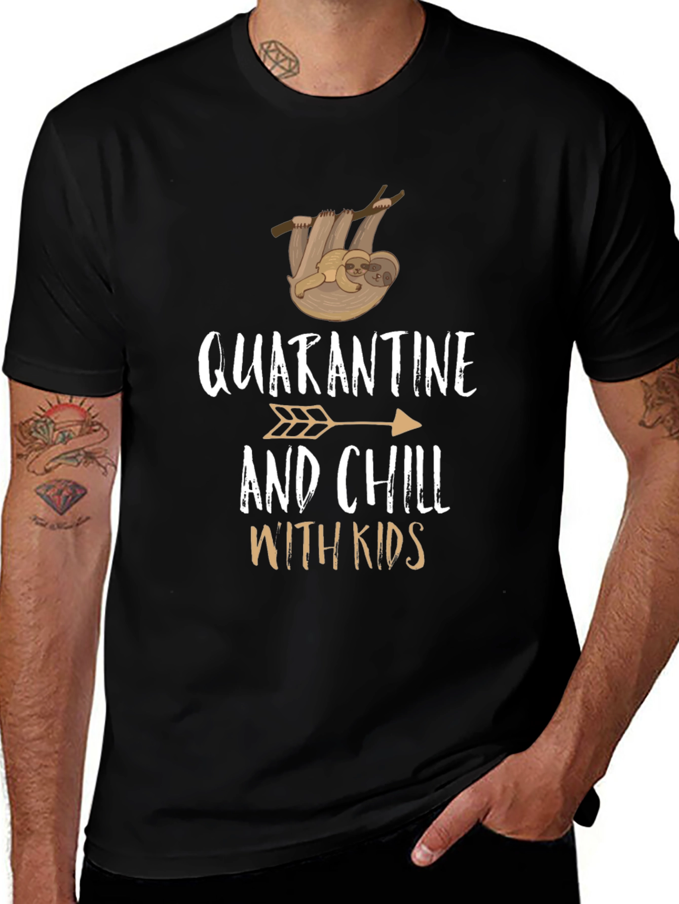 Quarantine and Chill With Kids T-Shirt