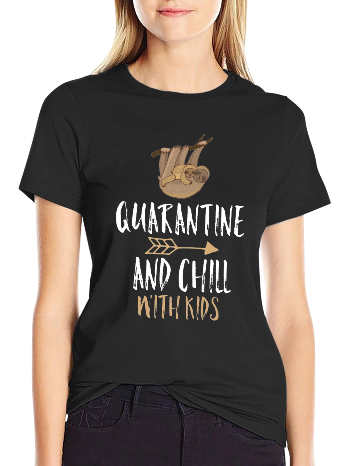 Quarantine and Chill With Kids T-Shirt