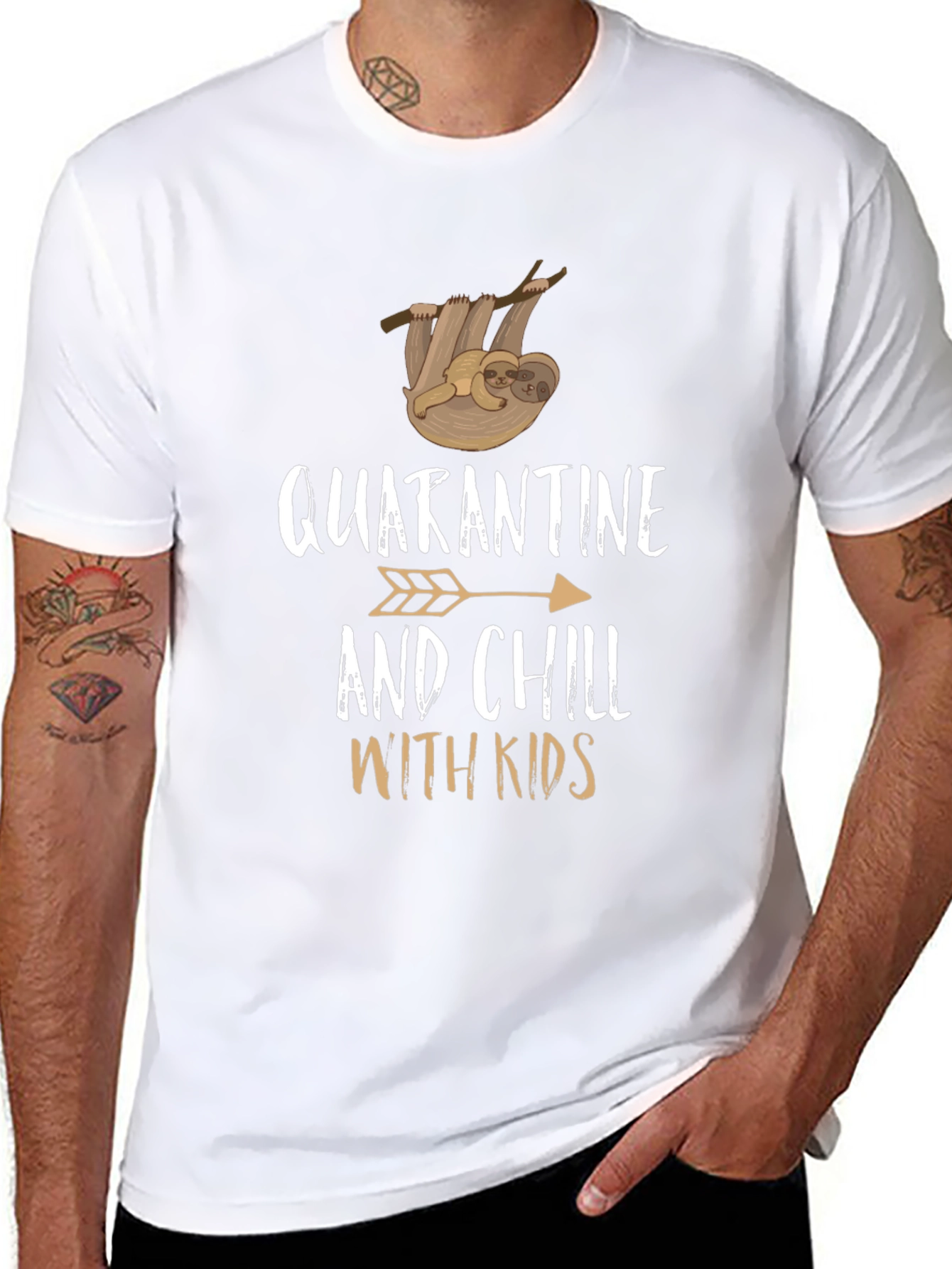 Quarantine and Chill With Kids T-Shirt