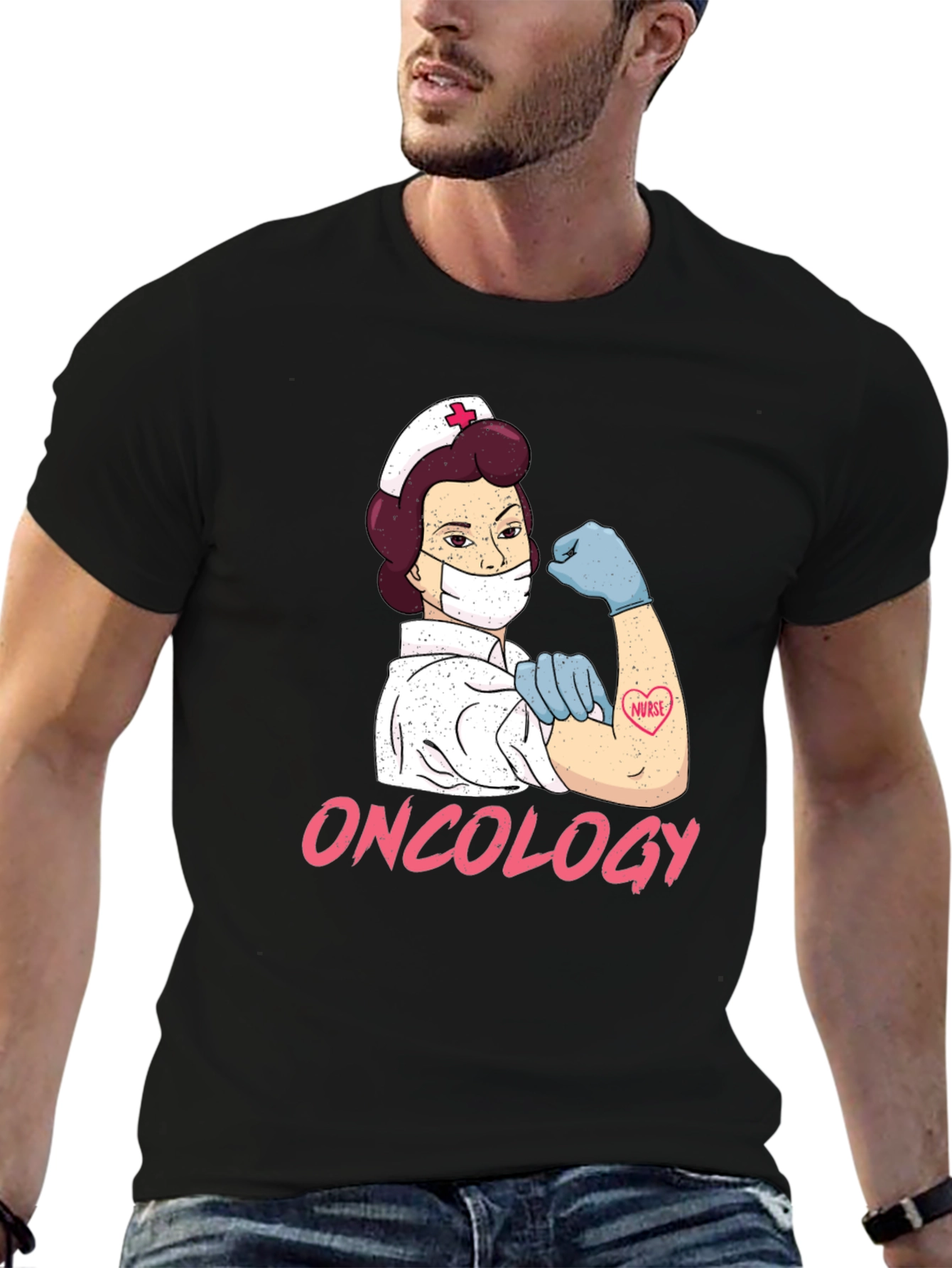 Oncology Nurse T-Shirt - Strong Women Tee
