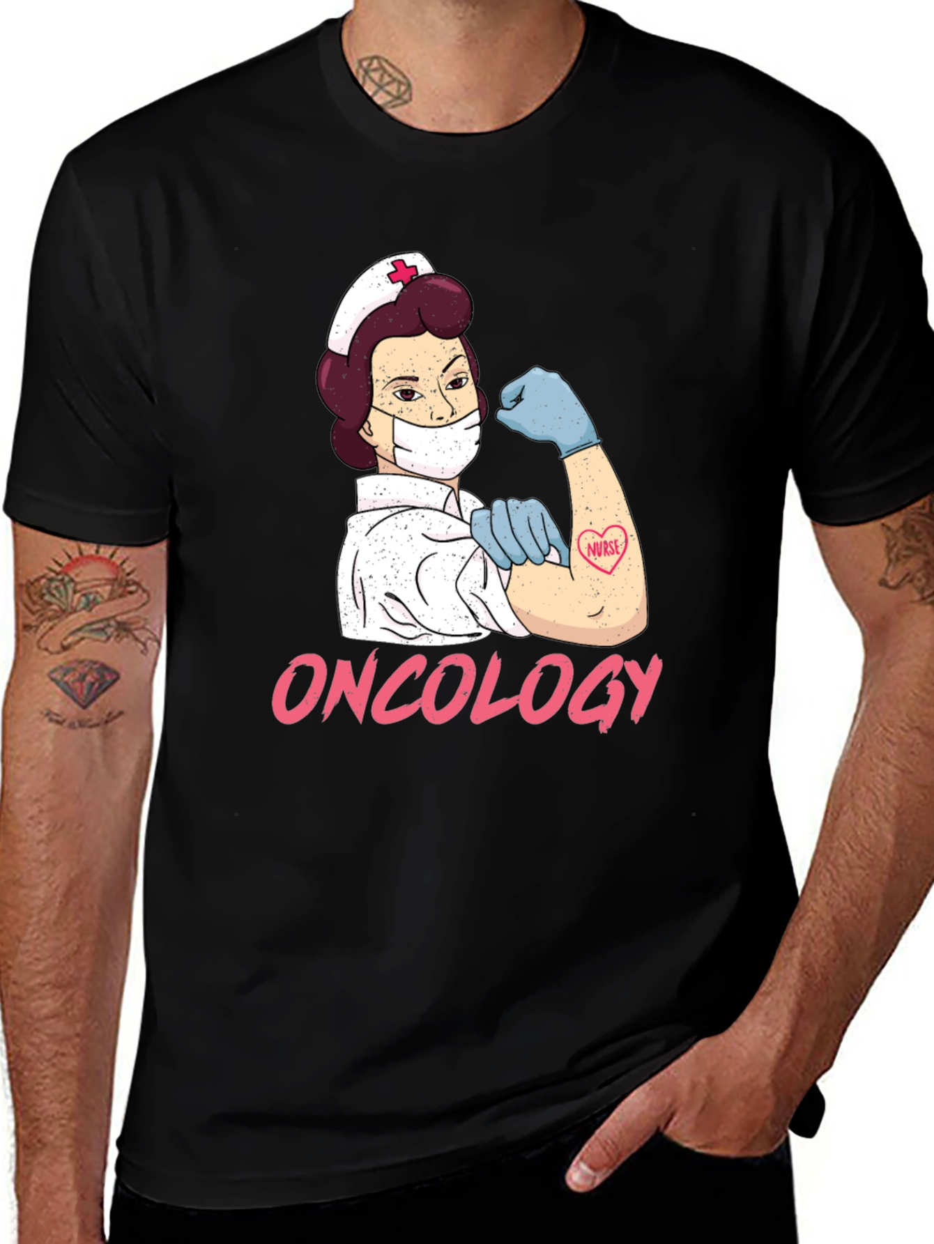 Oncology Nurse T-Shirt - Strong Women Tee