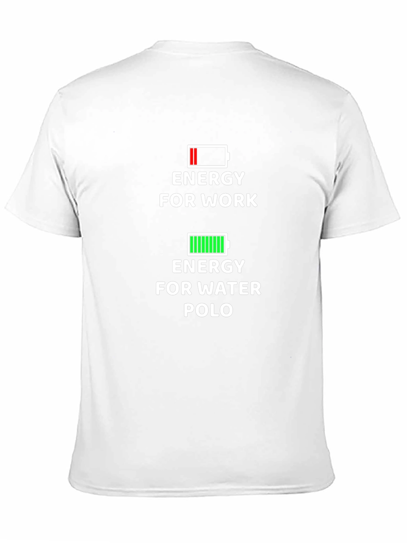 Energy for Water Polo T-Shirt - Black