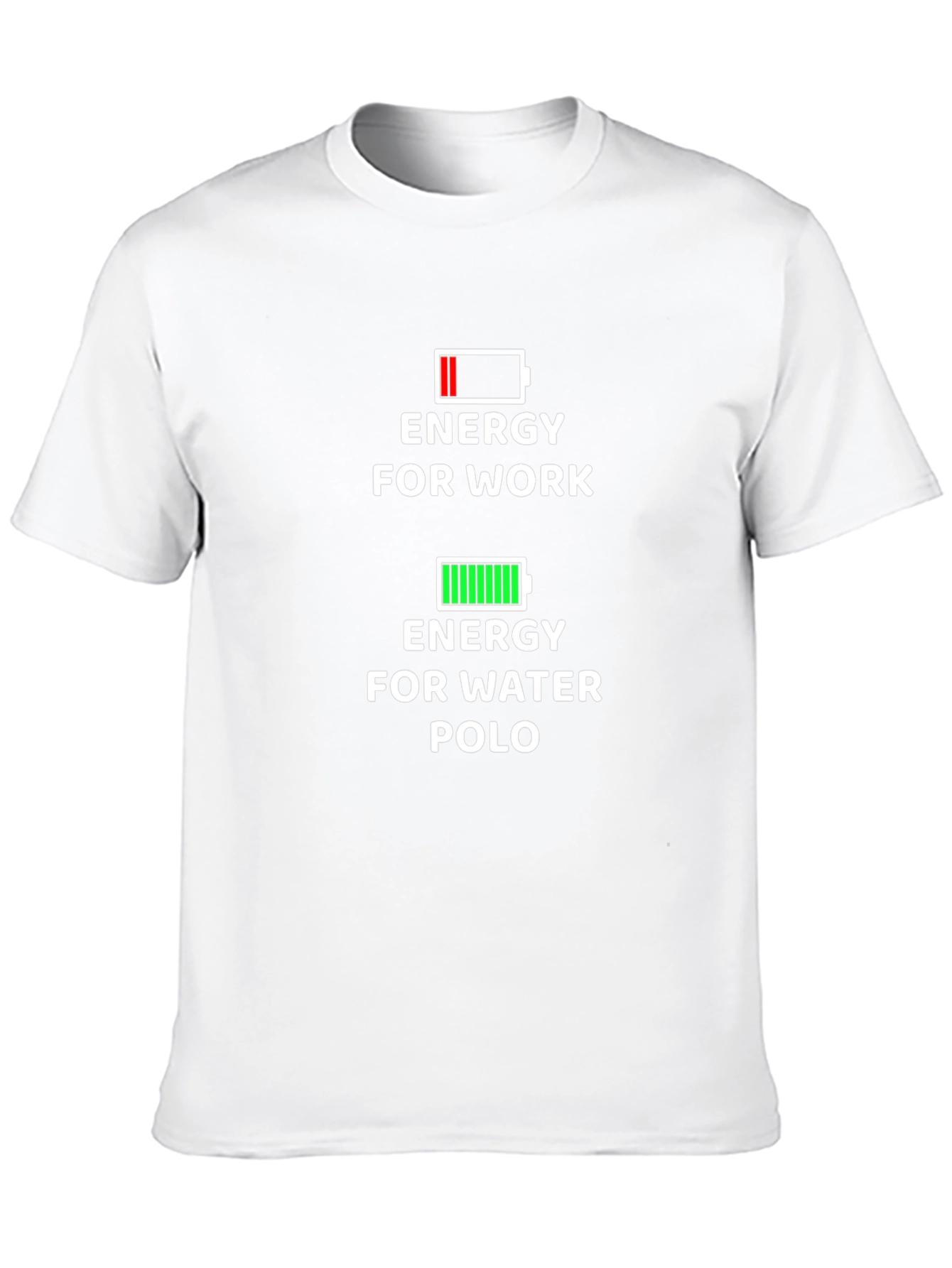 Energy for Water Polo T-Shirt - Black