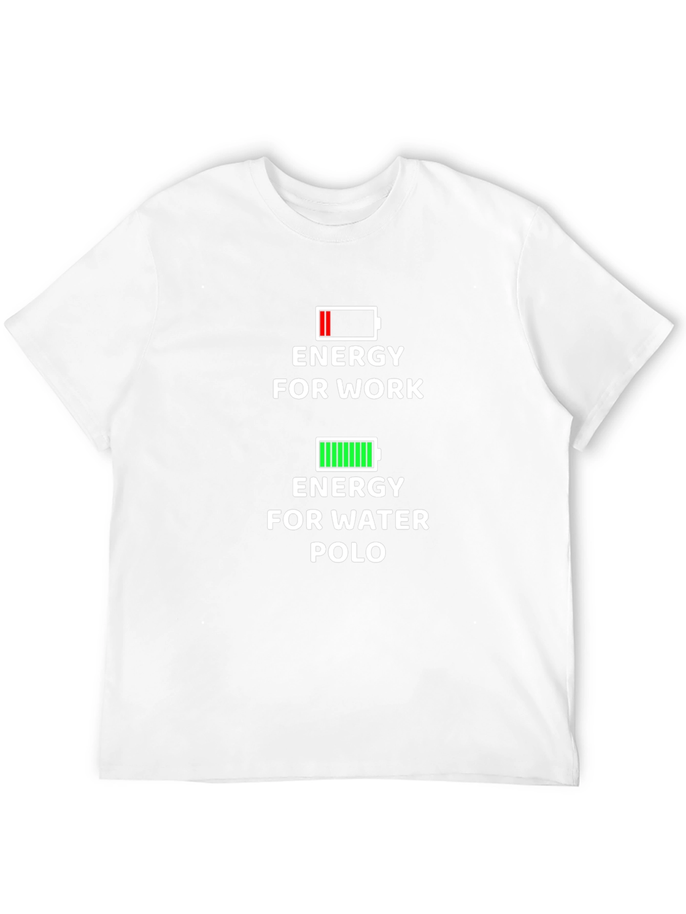Energy for Water Polo T-Shirt - Black