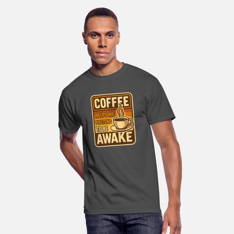 Pretending to be Awake with Coffee